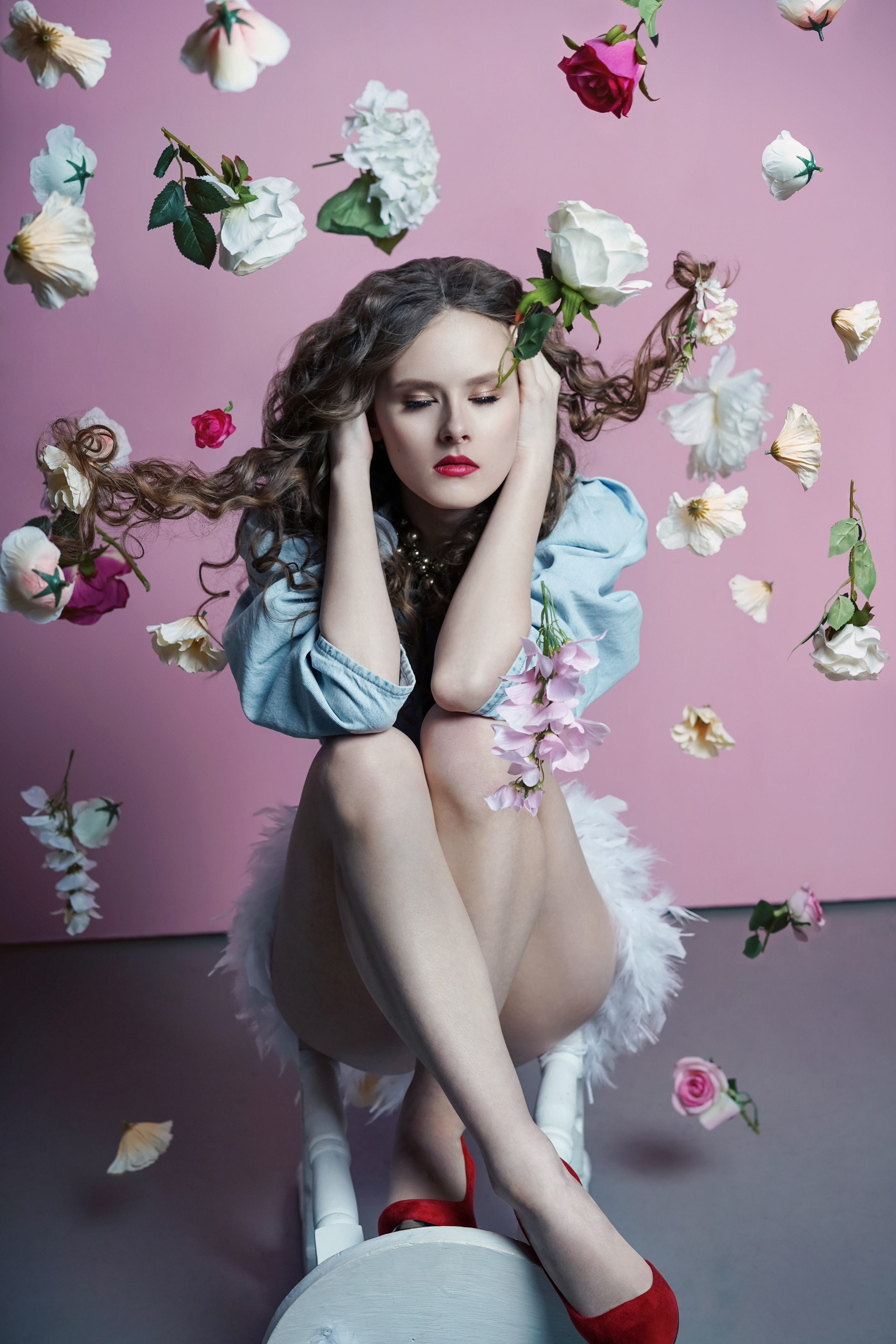 Левитация и пух. Светлана Гордеева. Портретный фотограф