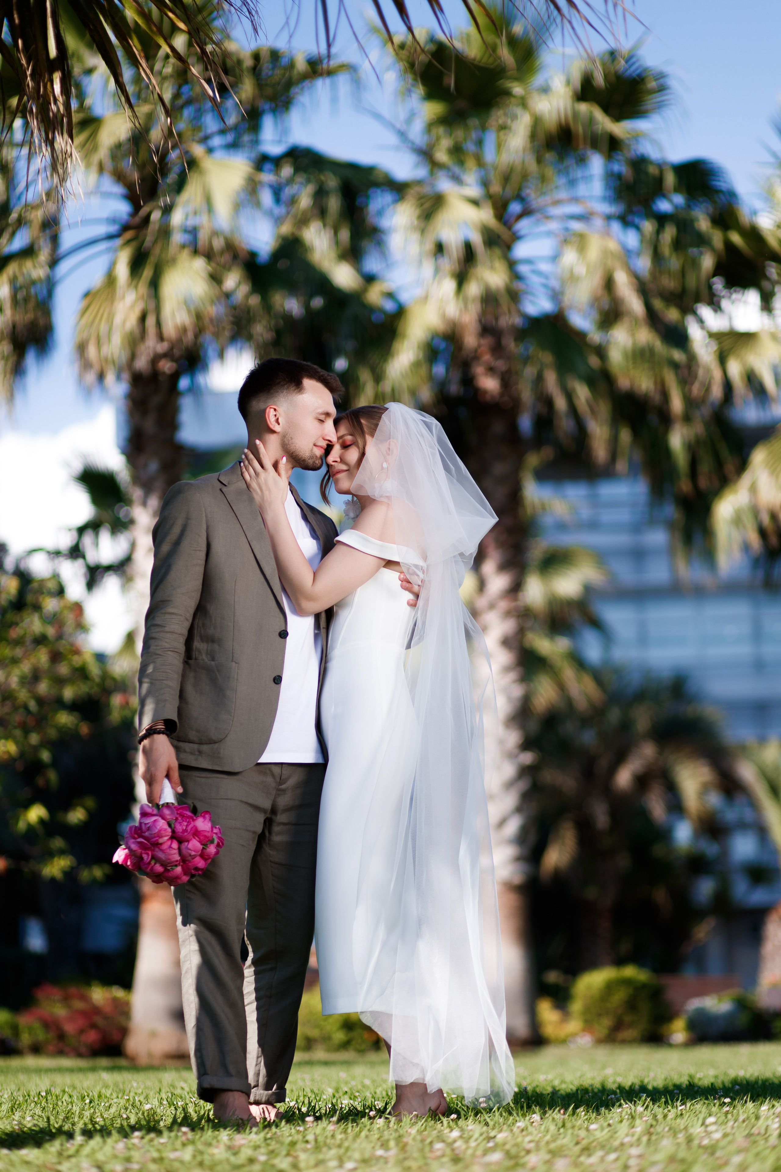 Фотосъемка  свадьбы с Сочи в отеле Жемчужина. Фотосессии в отеле Жемчужина