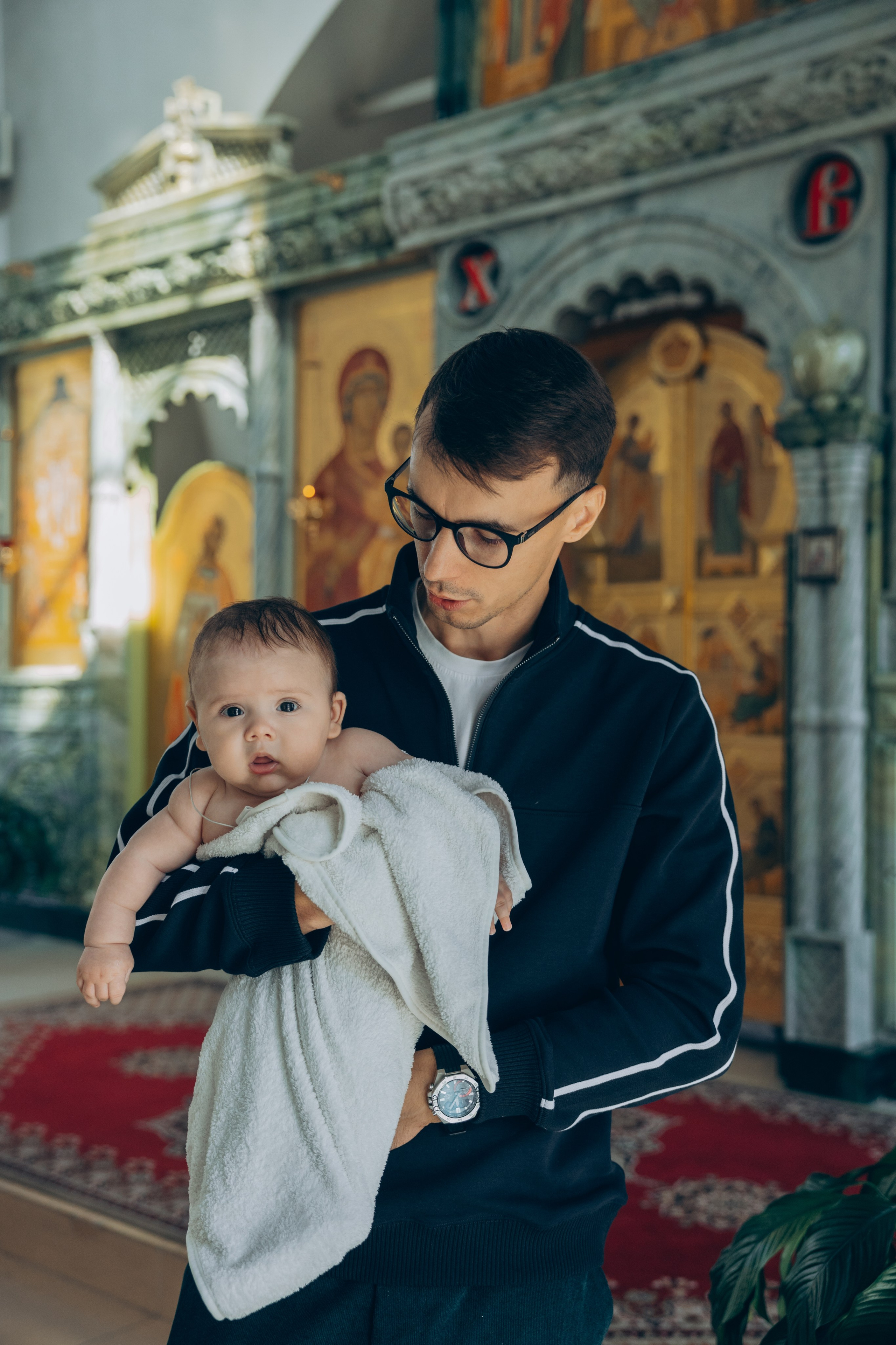 Крещение Александра. Свадебный, семейный фотограф в Иркутске Светлана Макаричева