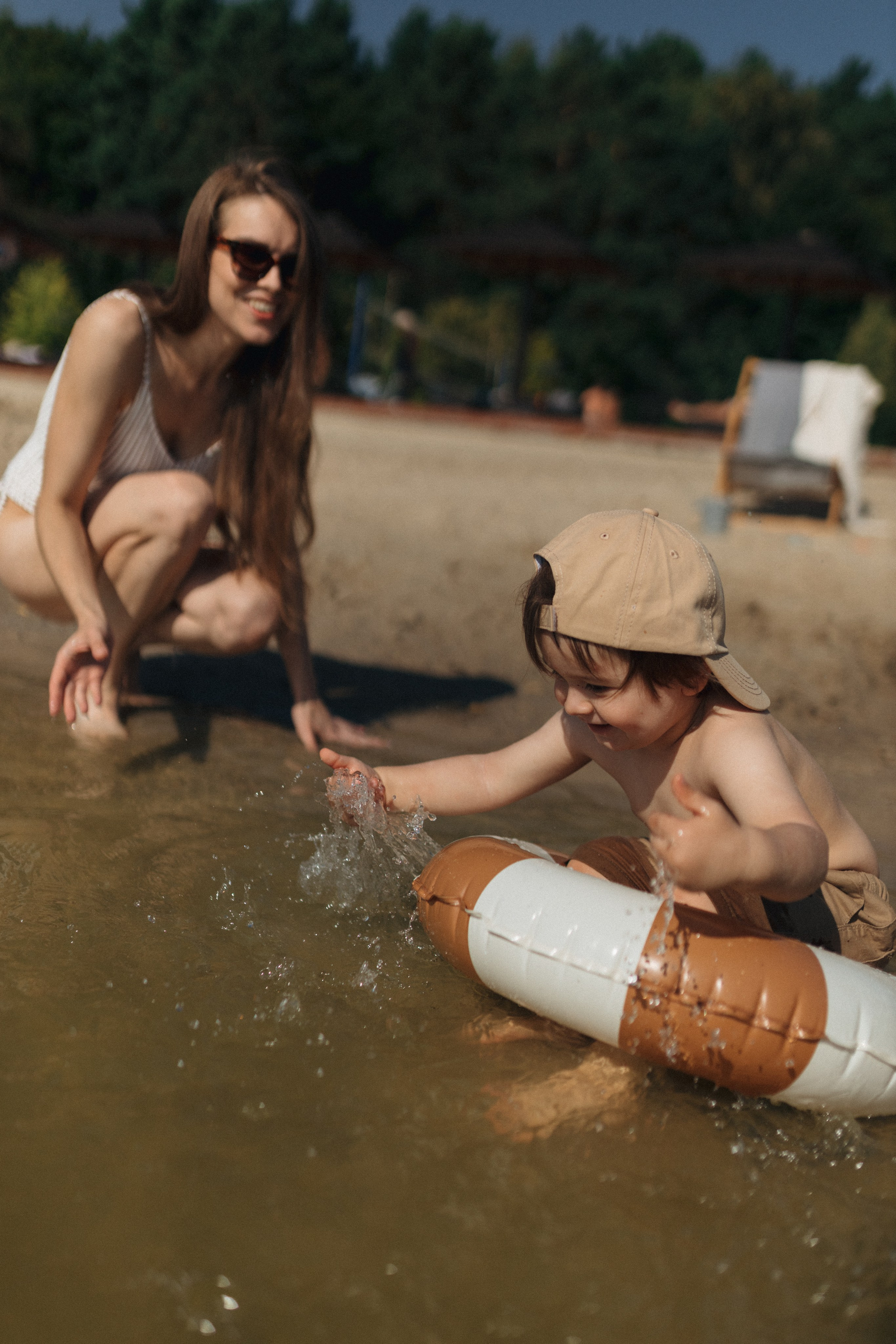 Пляж в Мещерском парке. Семейный и индивидуальный фотограф в Москве Литинская Екатерина
