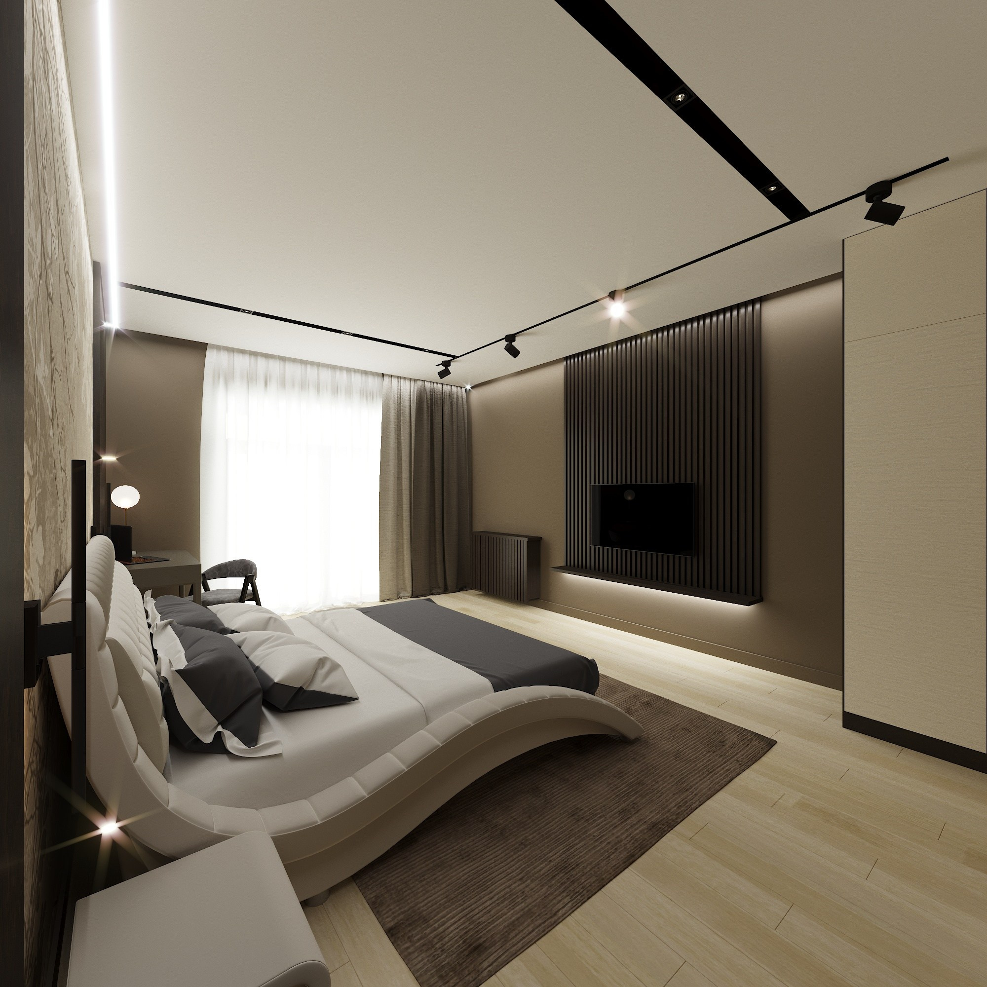 Дизайн - проект в ЖК Макаровский Квартал. Анастасия Дремина DREMINA INTERIORS