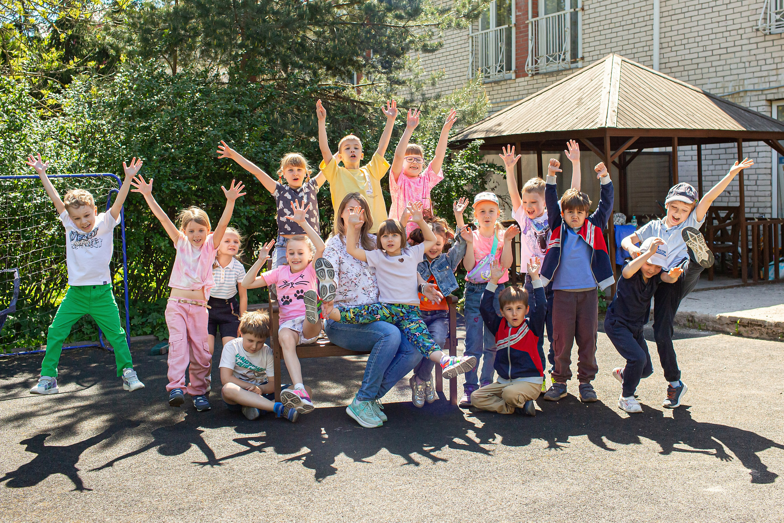 Лето в детском саду. Свадебный, семейный, детский фотограф в Санкт-Петербурге