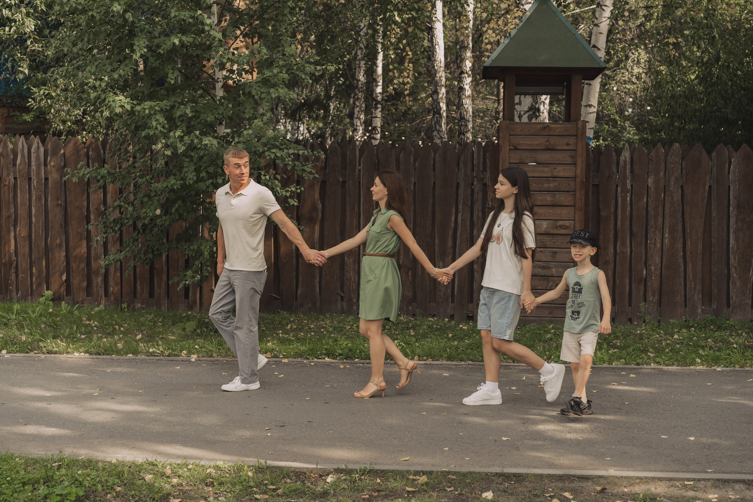 Прогулка в парке. Семейный фотограф Екатеринбург Татьяна Девятых