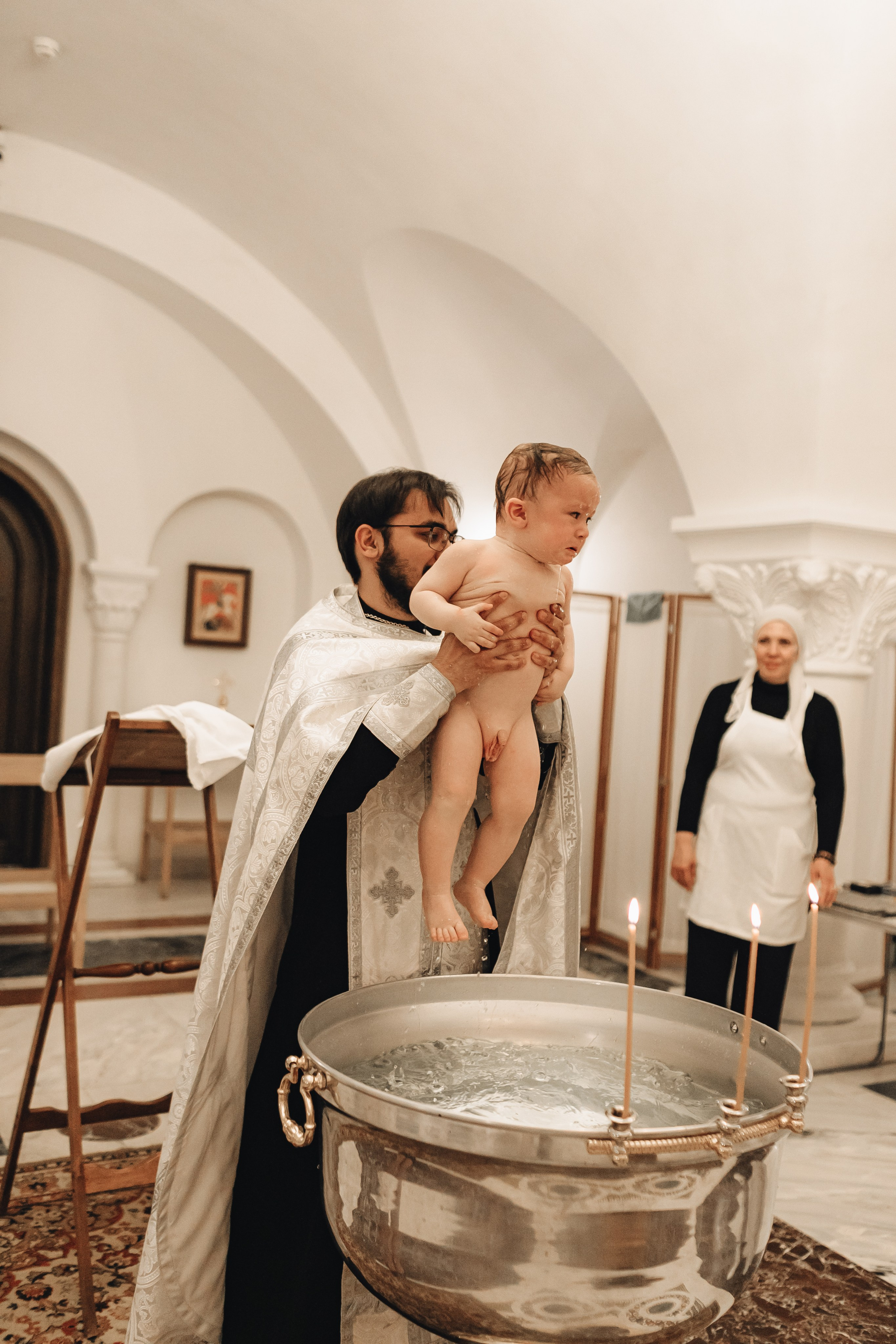 Крещение Макара Храм Сергия Радонежского в Солнцево. Свадебный и Семейный фотограф в Москве Александра Вайпер