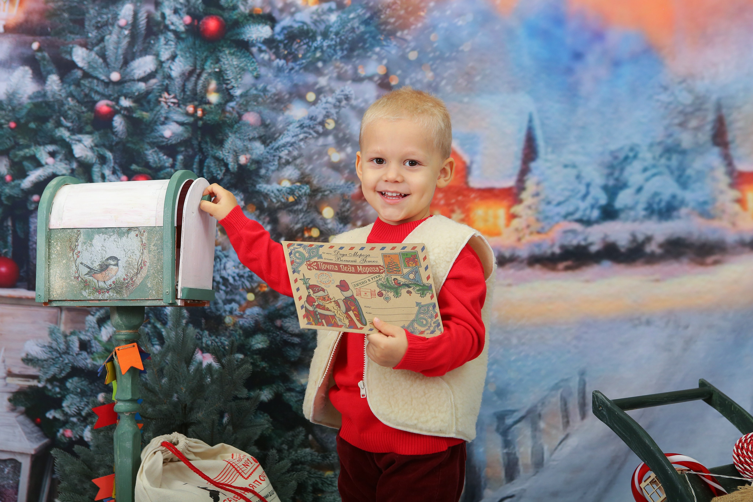 Волшебные сани. Студия детской и семейной фотографии 12кадров