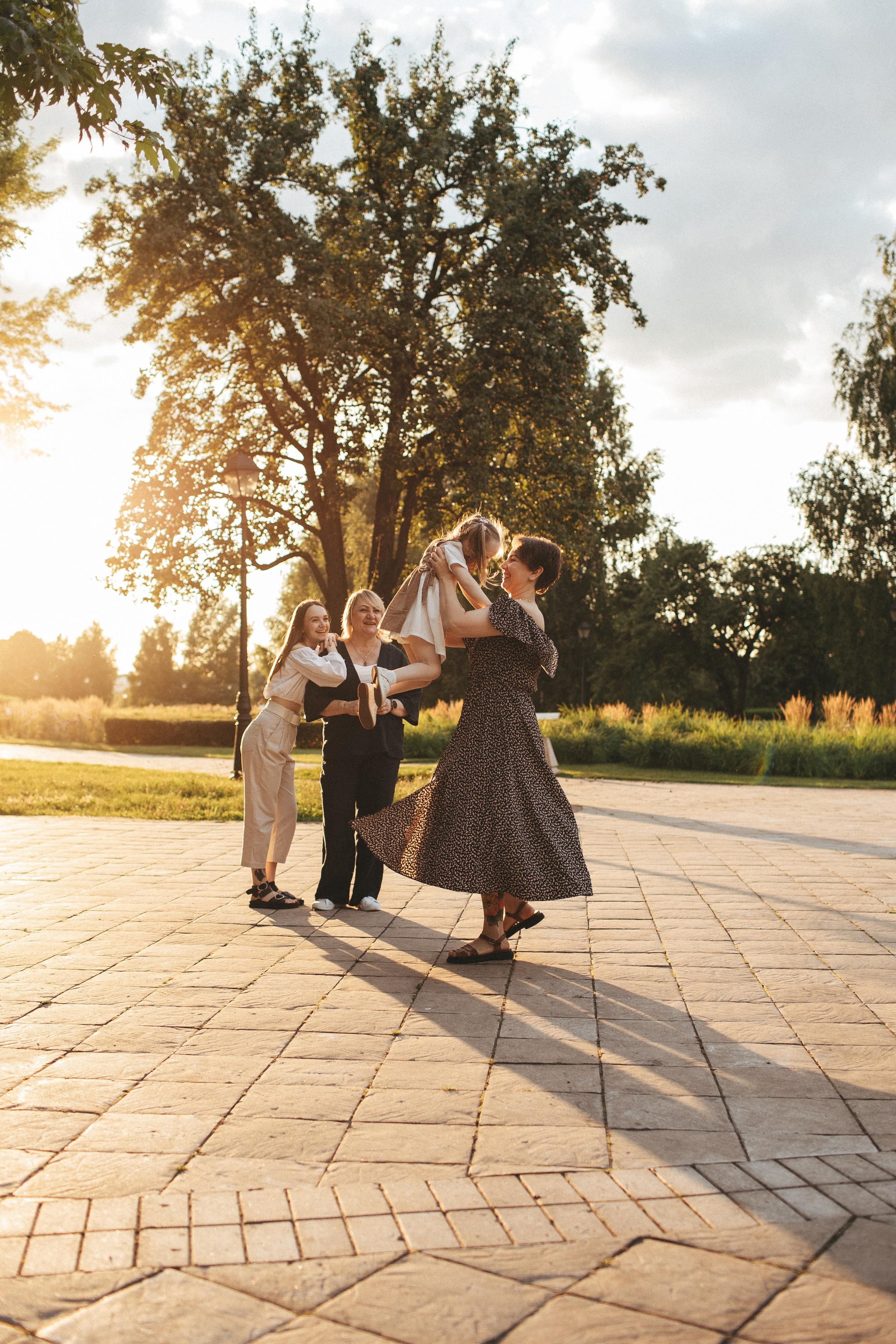 Подарок маме. Семейный фотограф в Москве