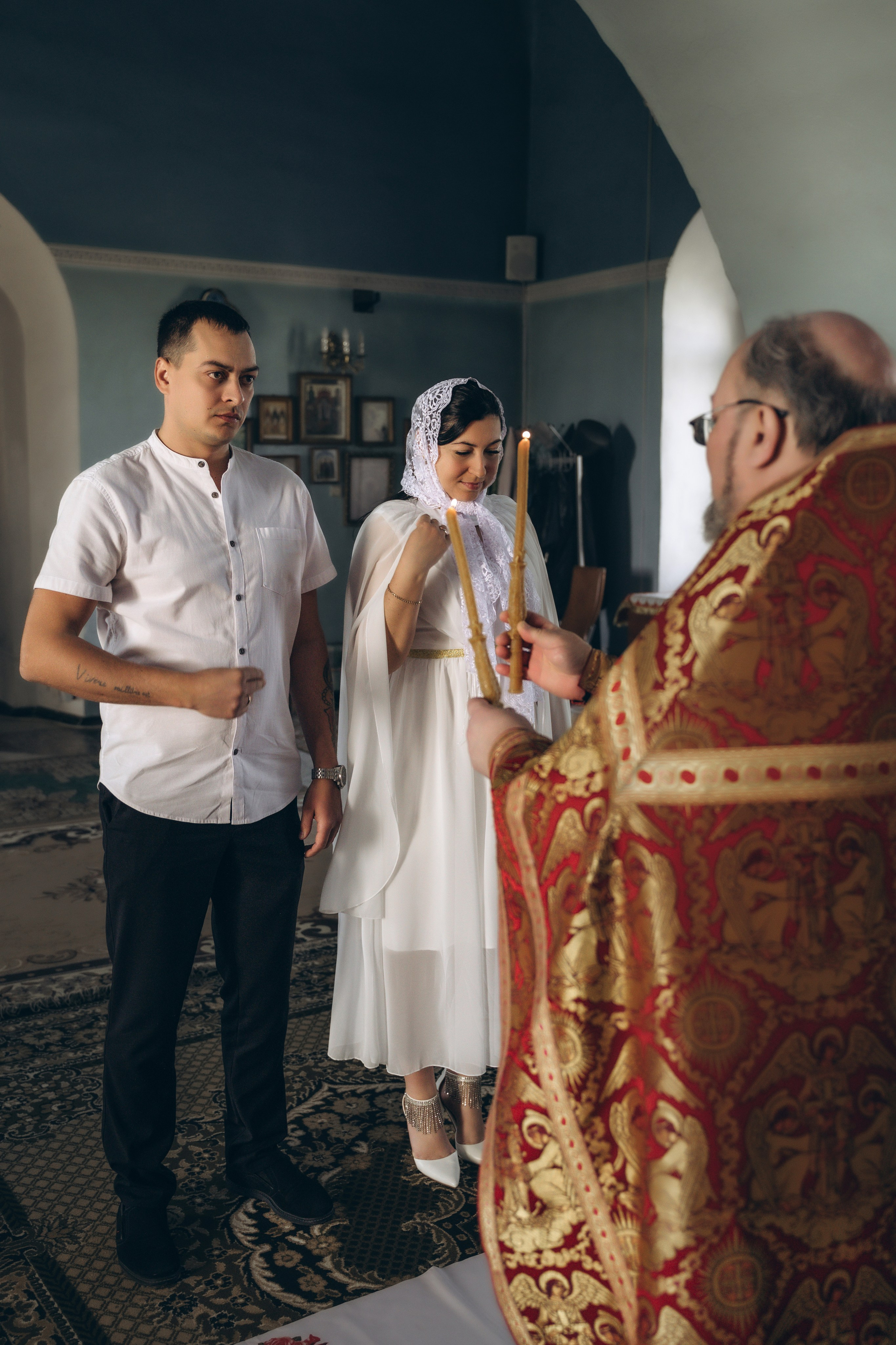 Венчание Церковь Покрова Пресвятой Богородицы. Семейный фотограф в Белгороде Амелина Алина