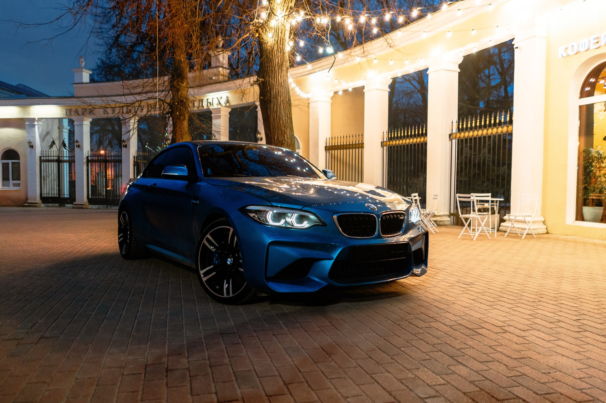 Автомобильная фото-сессия BMW M2 F87 в Калуге
