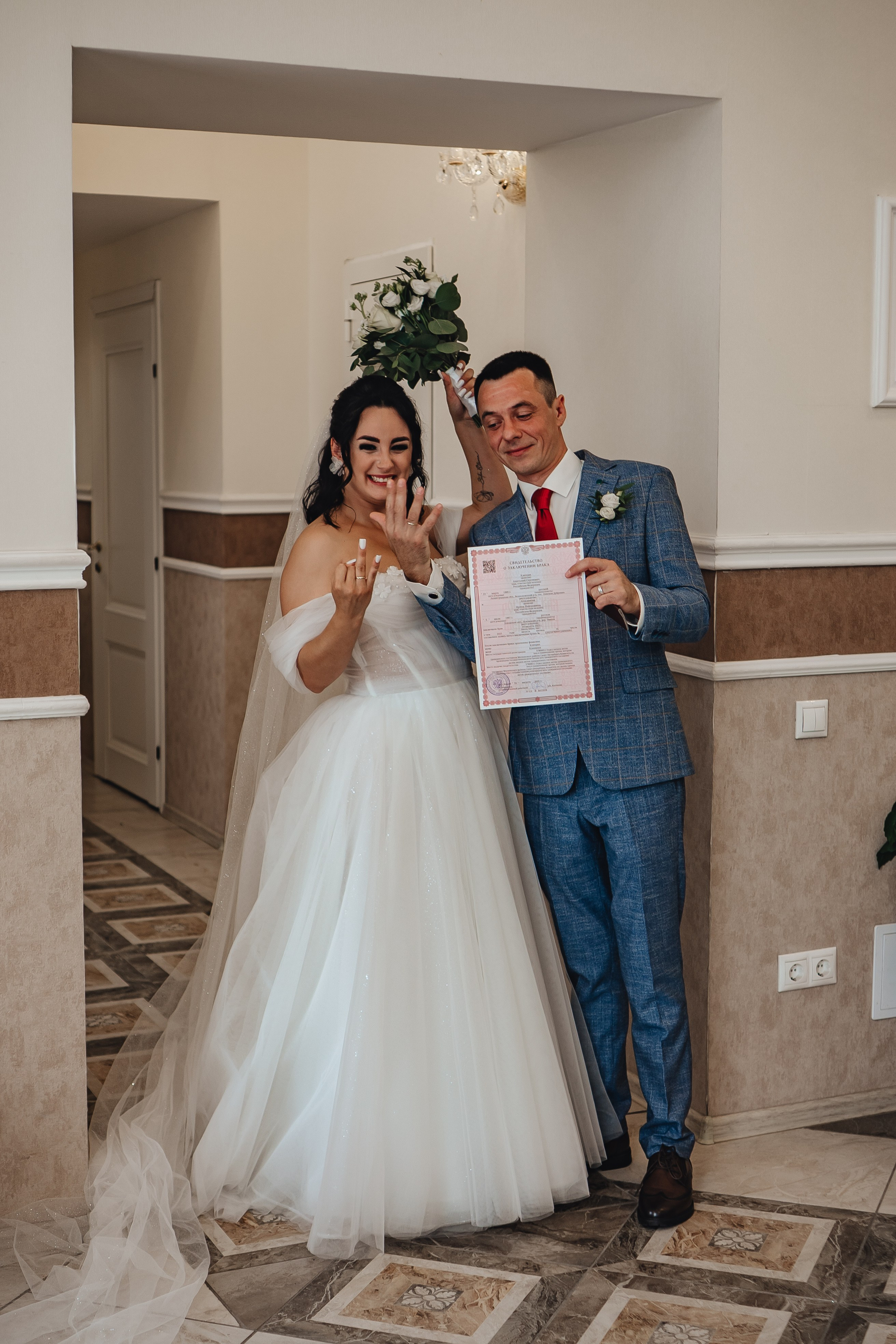 СВАДЕБНАЯ СЬЕМКА В ЗАГСЕ НА МОСКОВСКОМ ПРОСПЕКТЕ. Профессиональный фотограф, Санкт-Петербург — Виктория Богомолова