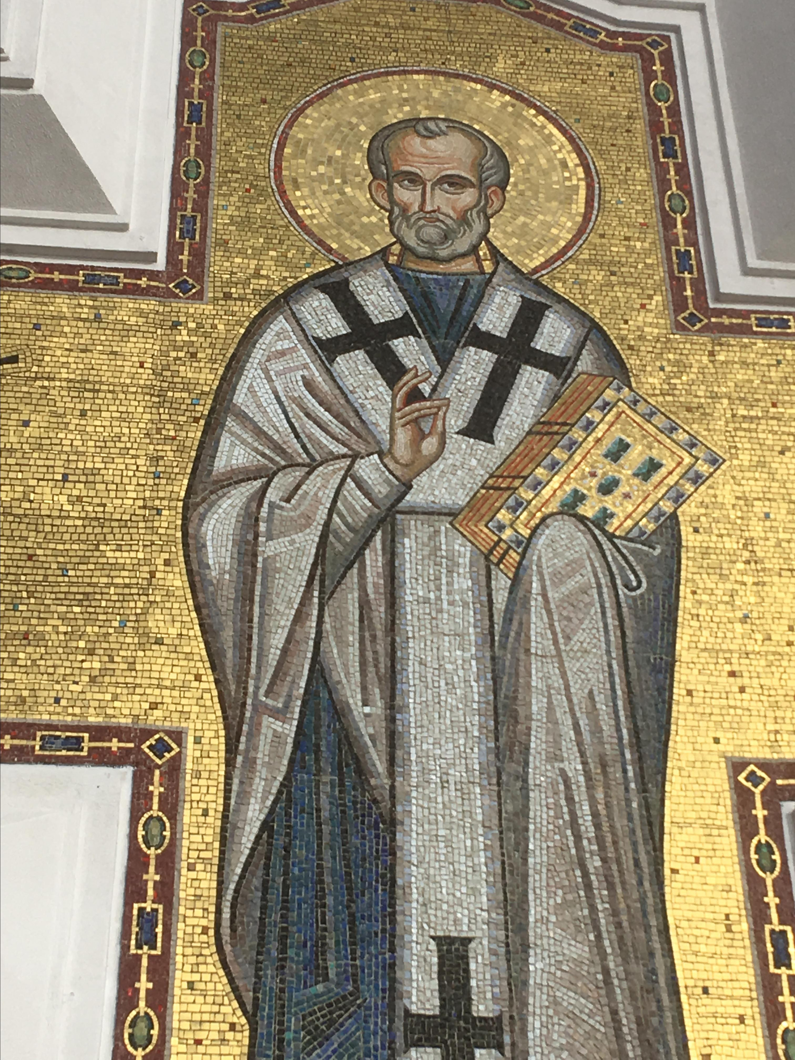 Фасады Храма святых Петра и Февронии Муромских. Новороссийск. НИИКОРОВИН- мастерская мозаики и монументального искусства