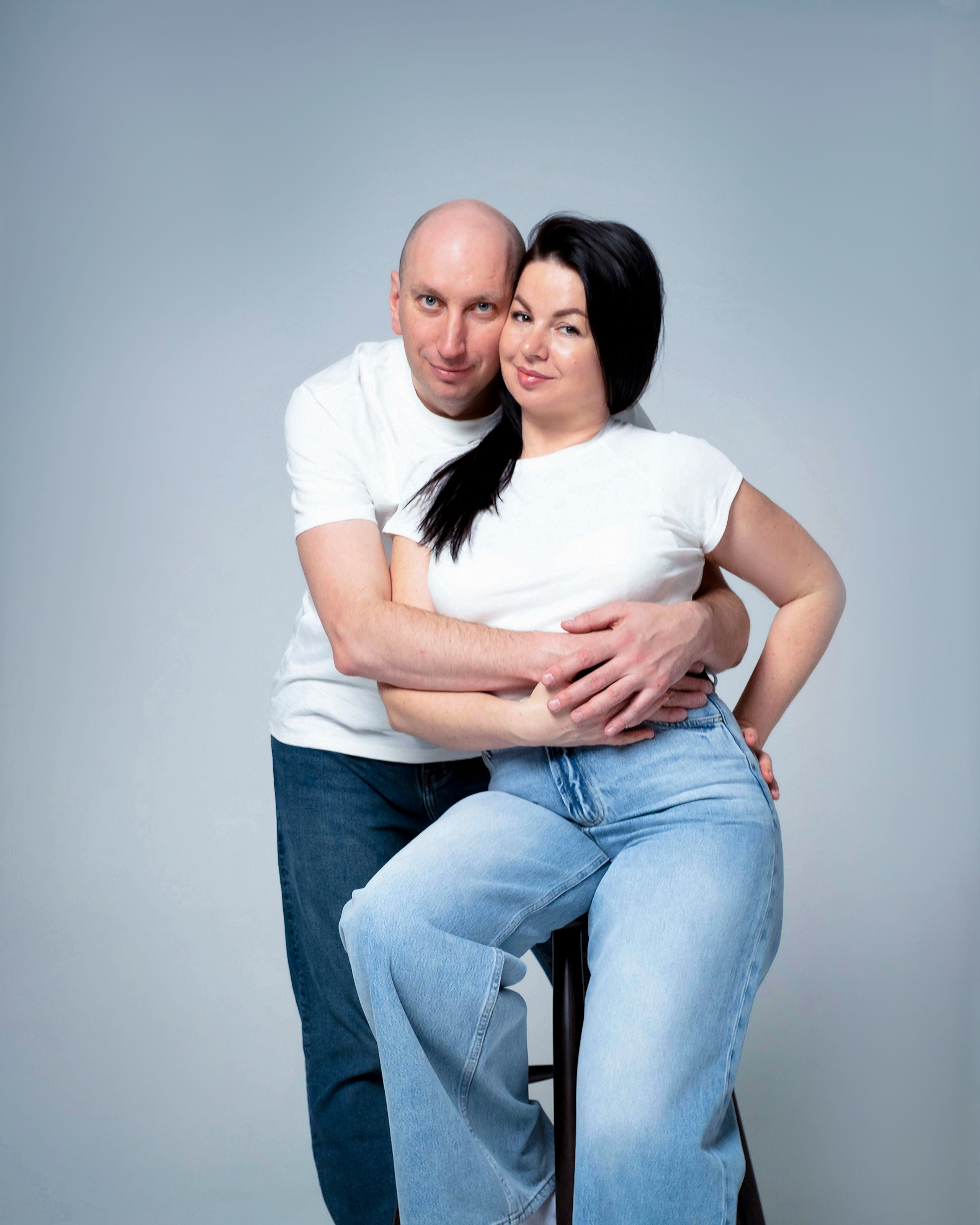 Семья Васютиных. Студийный, портретный, семейный фотограф Южно-Сахалинска Яна Радаева