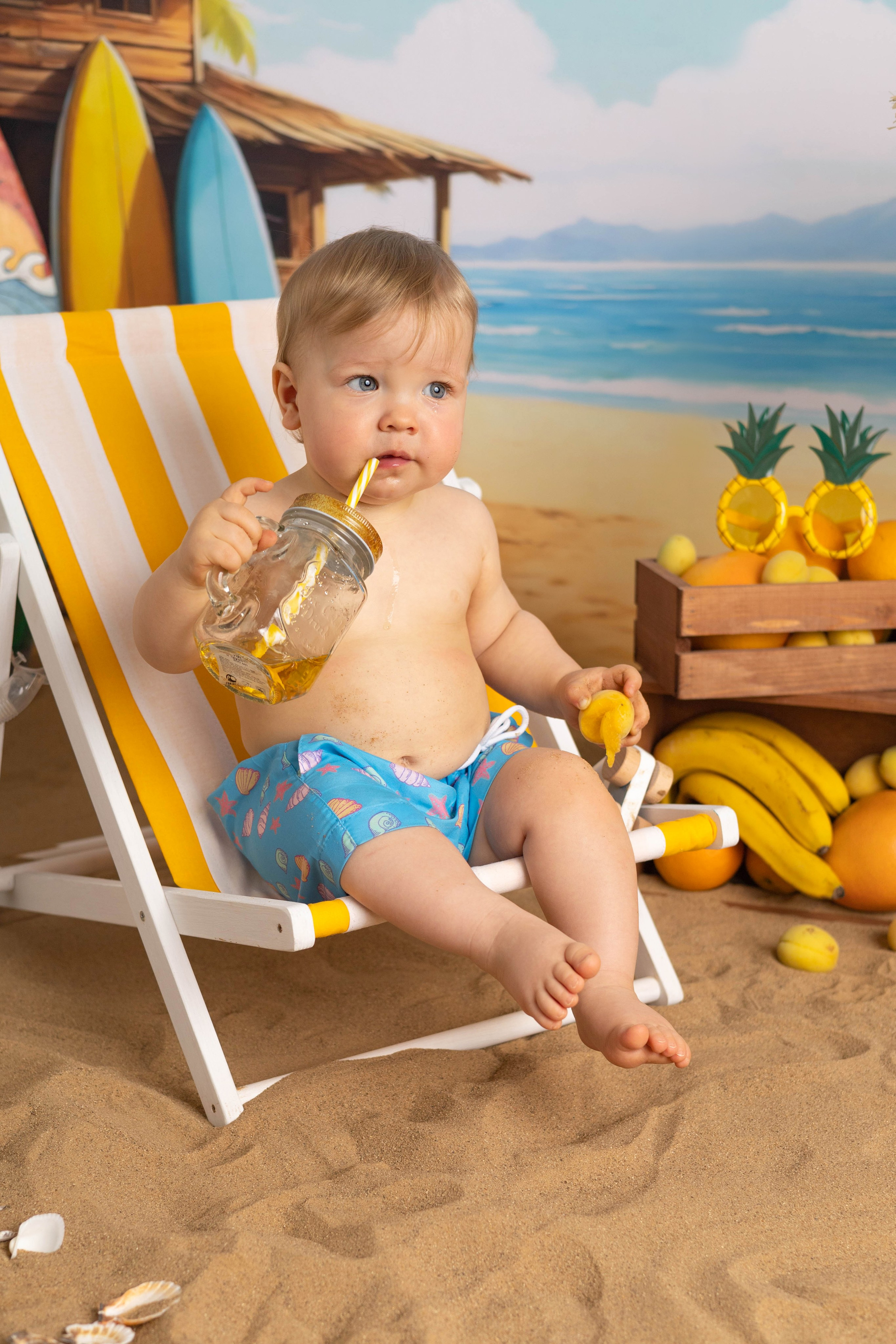 «Пляж». «Вкадре» — фотосессия новорожденных Тула | детский фотограф в Туле