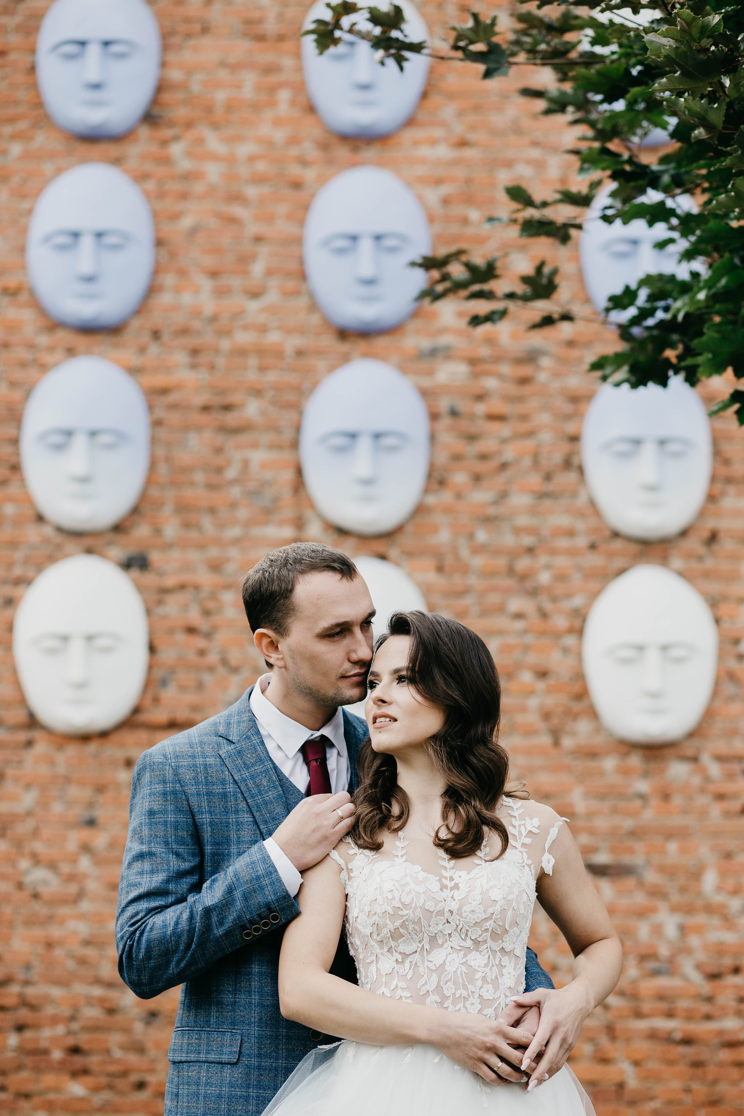 Фотопрогулка на свадьбе в городе. Свадебный фотограф Калуга Москва Диана Румянцева