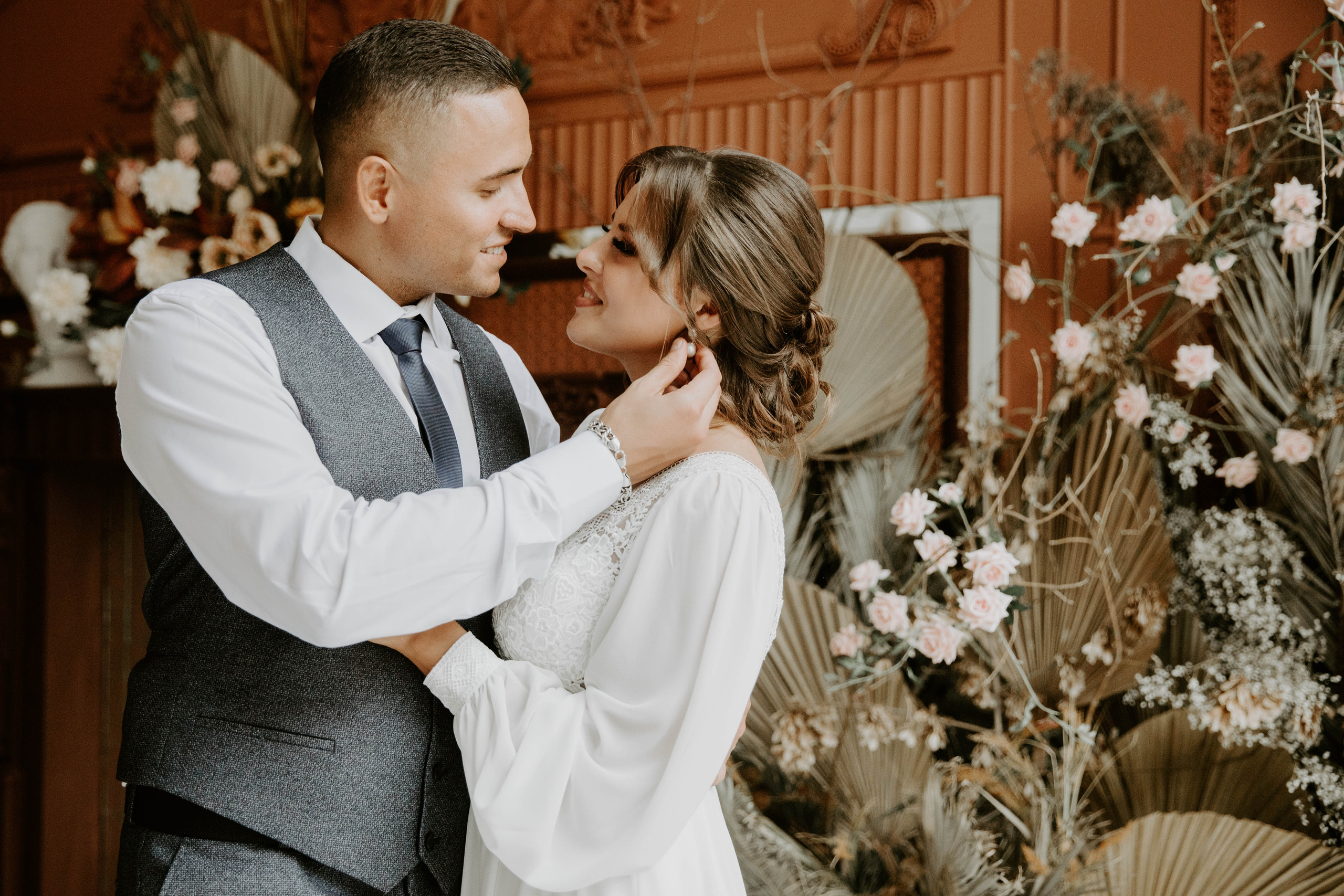 Свадьба в студии. Свадебный фотограф Калуга Москва Диана Румянцева