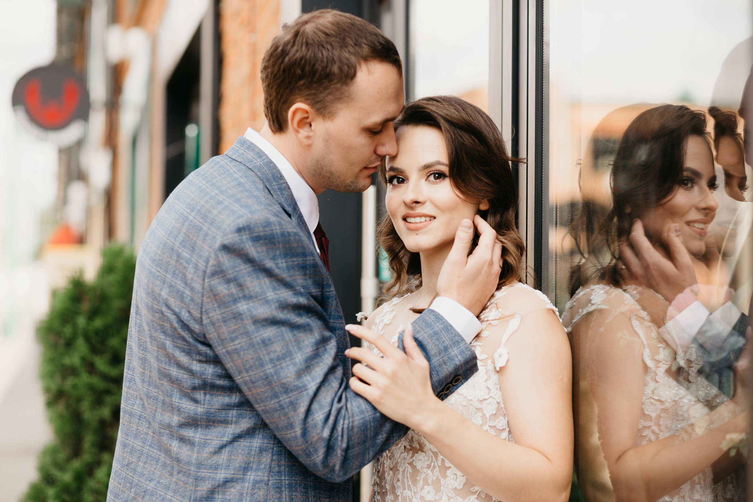Фотопрогулка на свадьбе в городе. Свадебный фотограф Калуга Москва Диана Румянцева