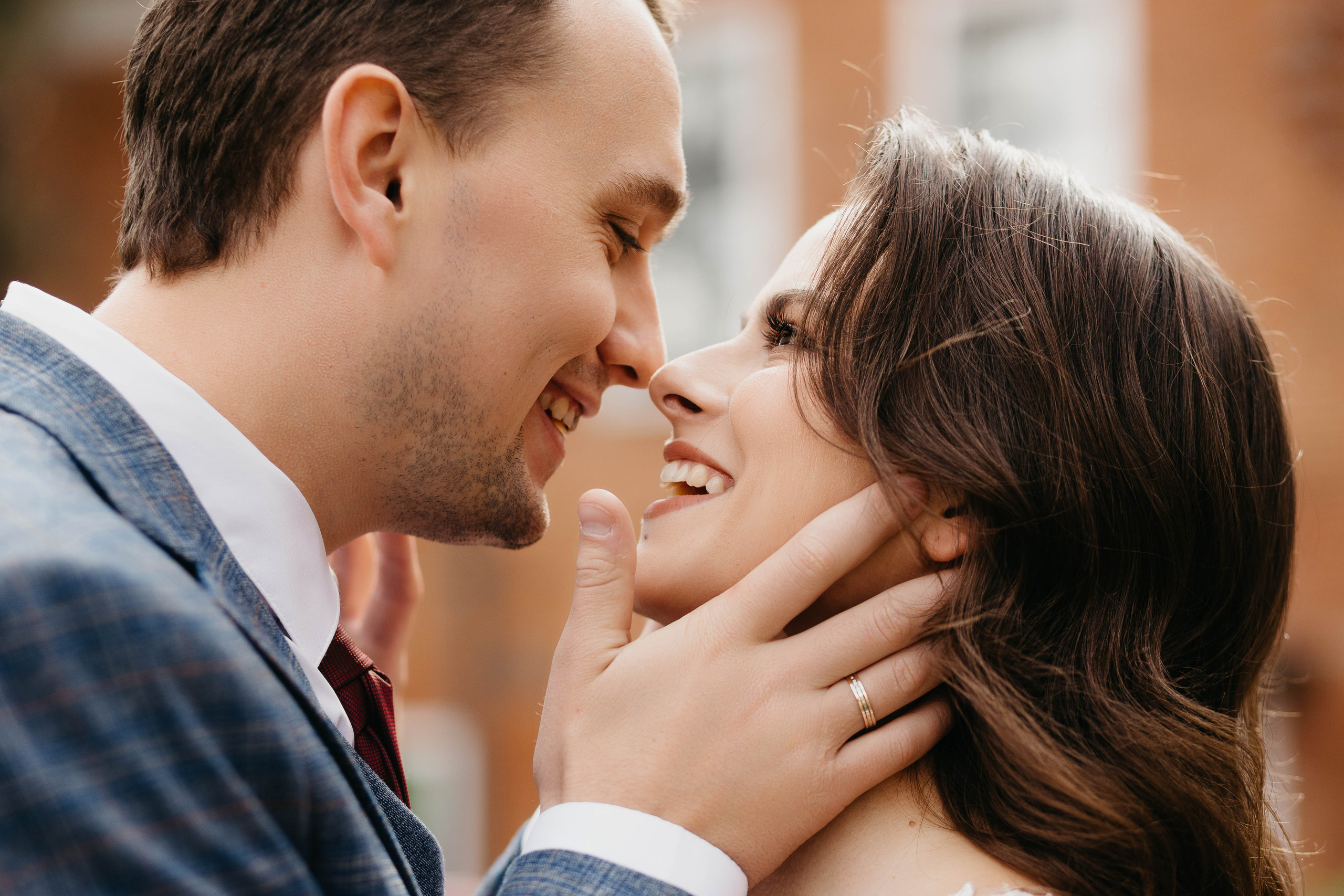 Фотопрогулка на свадьбе в городе. Свадебный фотограф Калуга Москва Диана Румянцева