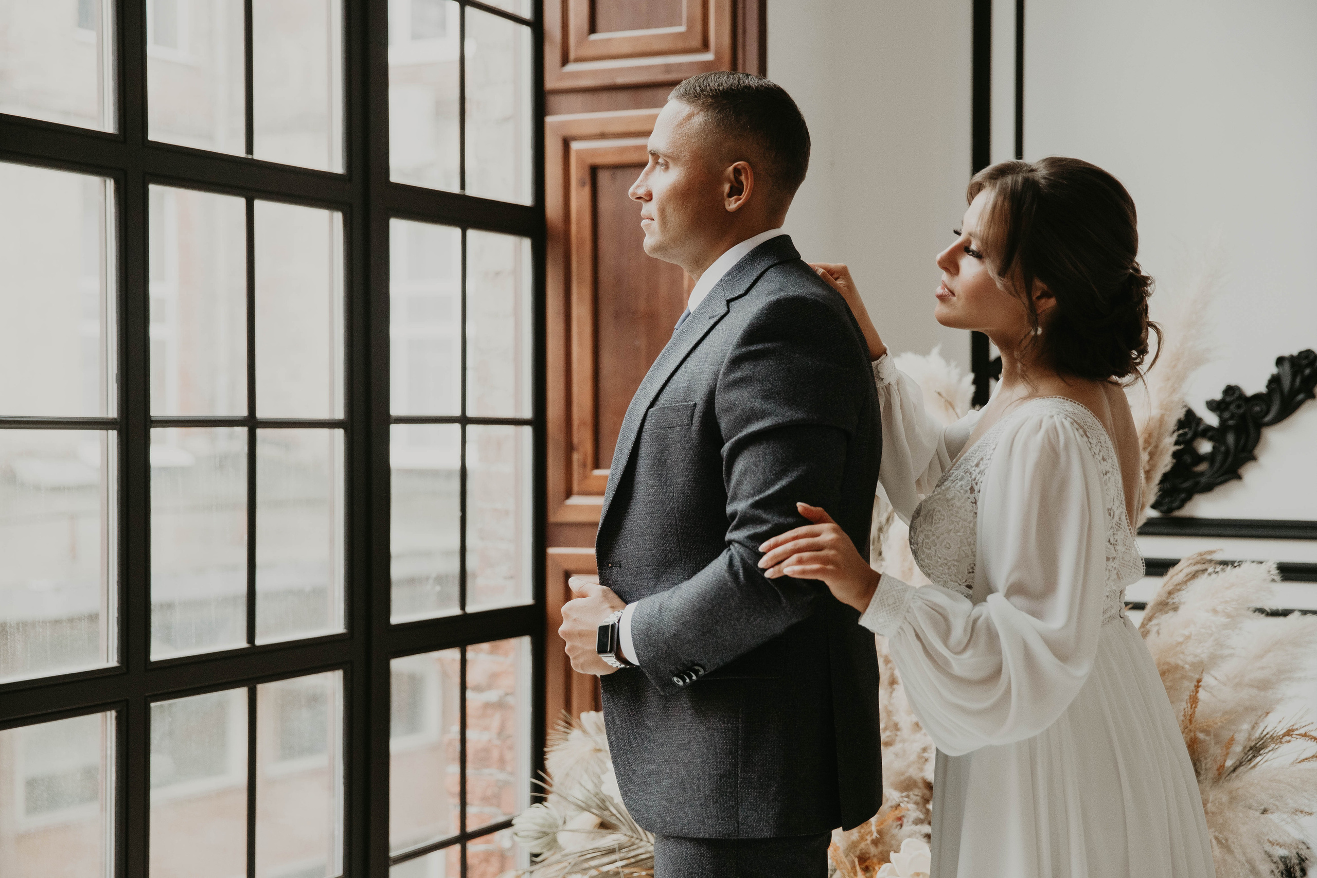 Свадьба в студии. Свадебный фотограф Калуга Москва Диана Румянцева