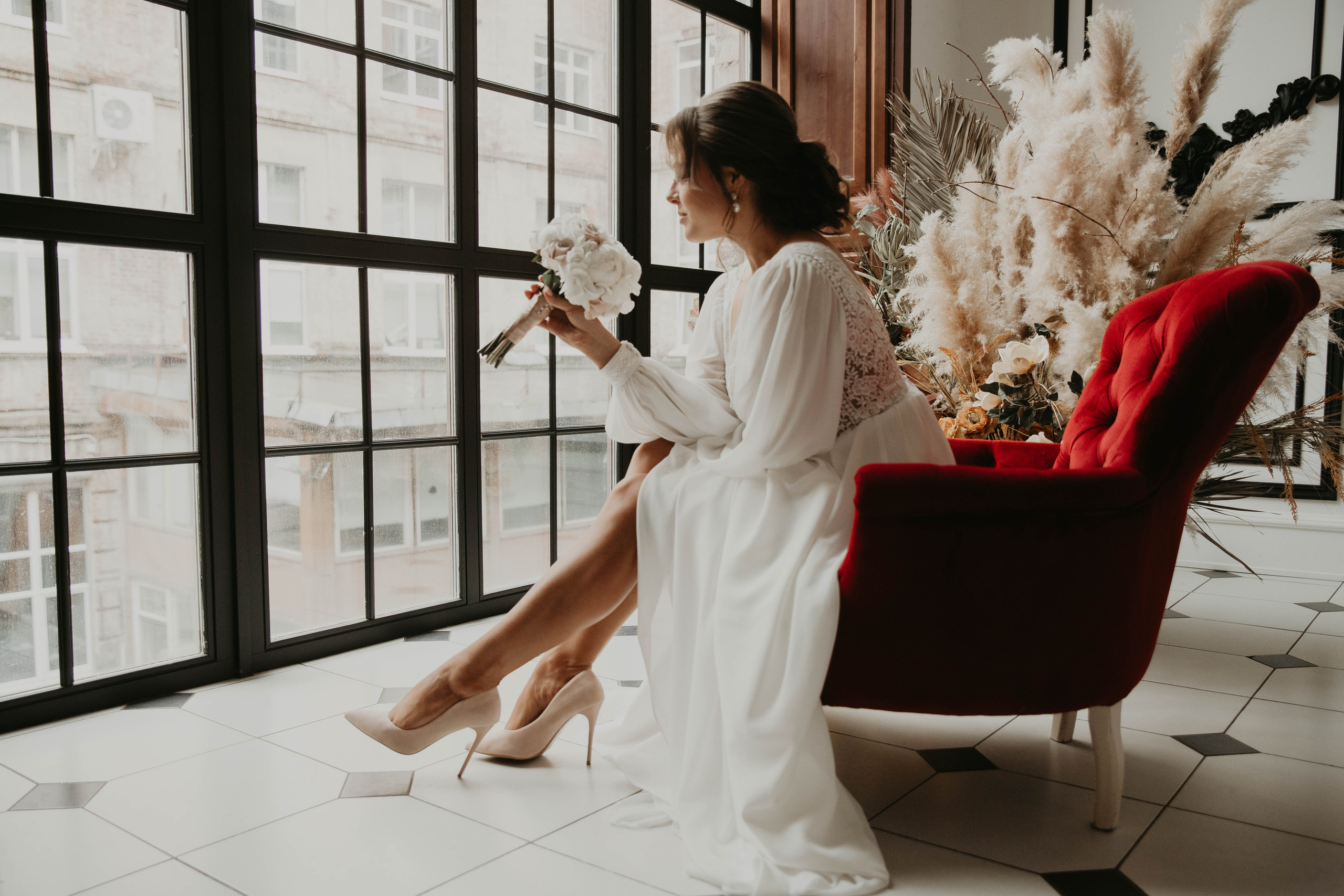 Свадьба в студии. Свадебный фотограф Калуга Москва Диана Румянцева