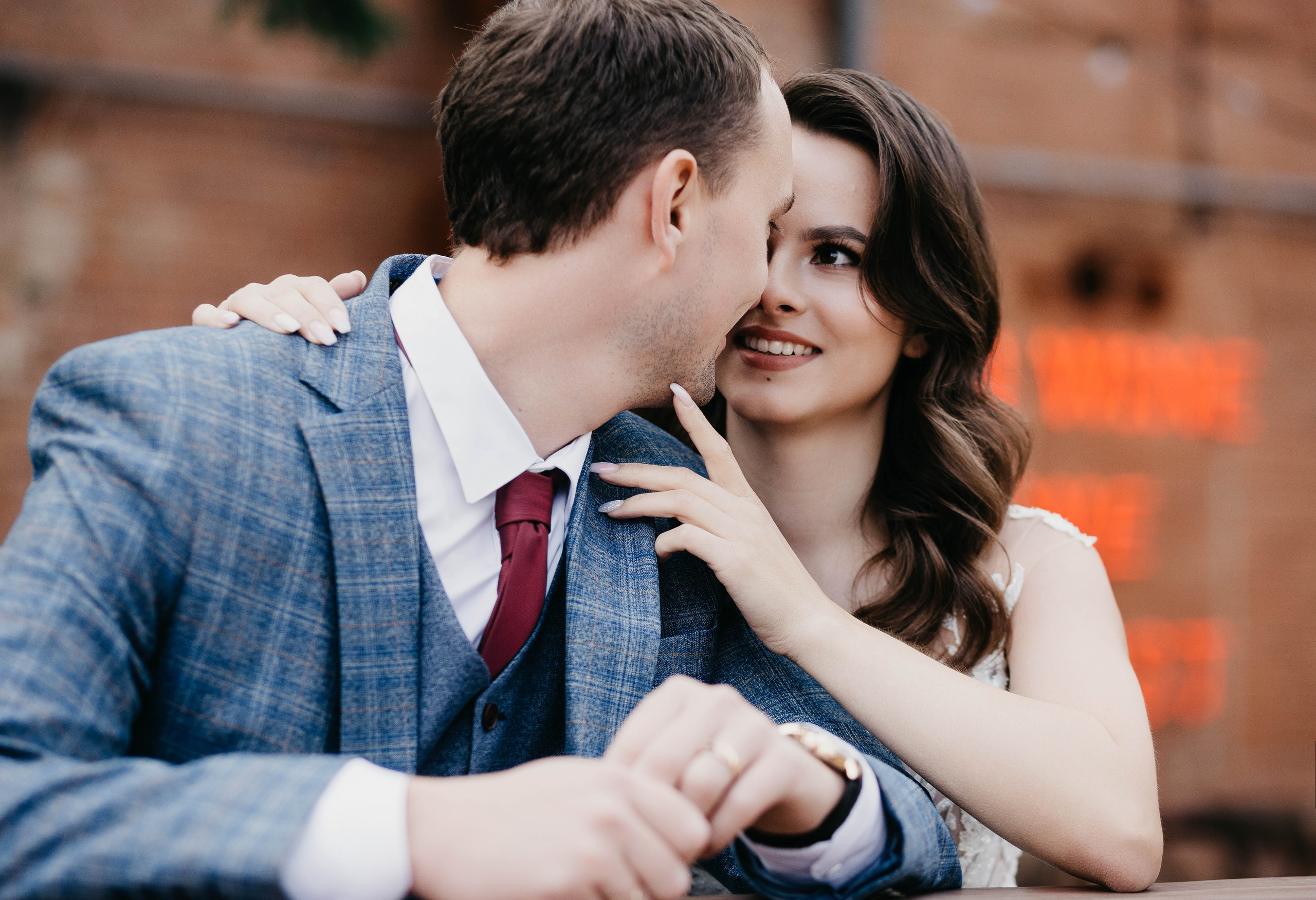 Фотопрогулка на свадьбе в городе. Свадебный фотограф Калуга Москва Диана Румянцева