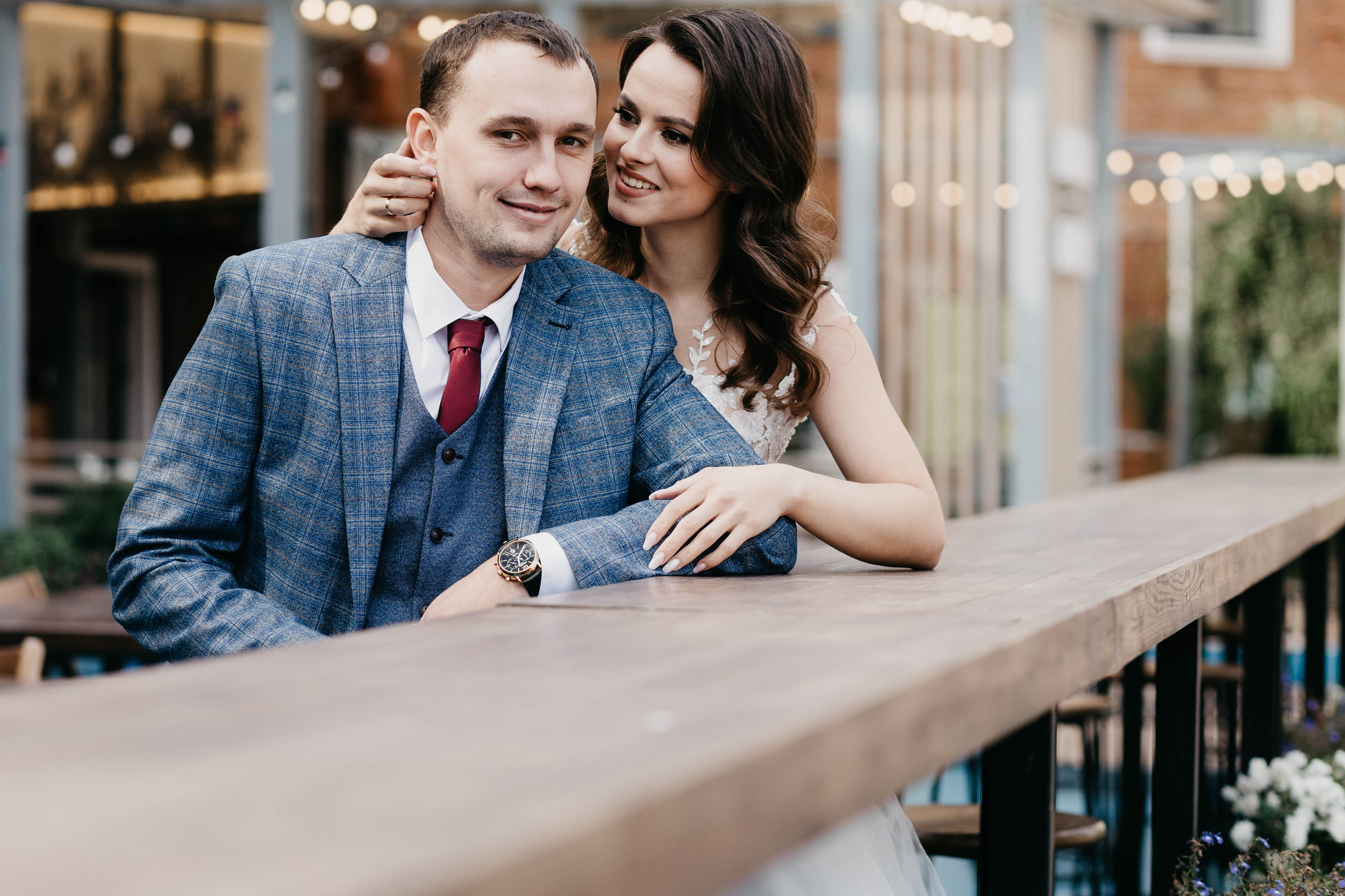 Фотопрогулка на свадьбе в городе. Свадебный фотограф Калуга Москва Диана Румянцева