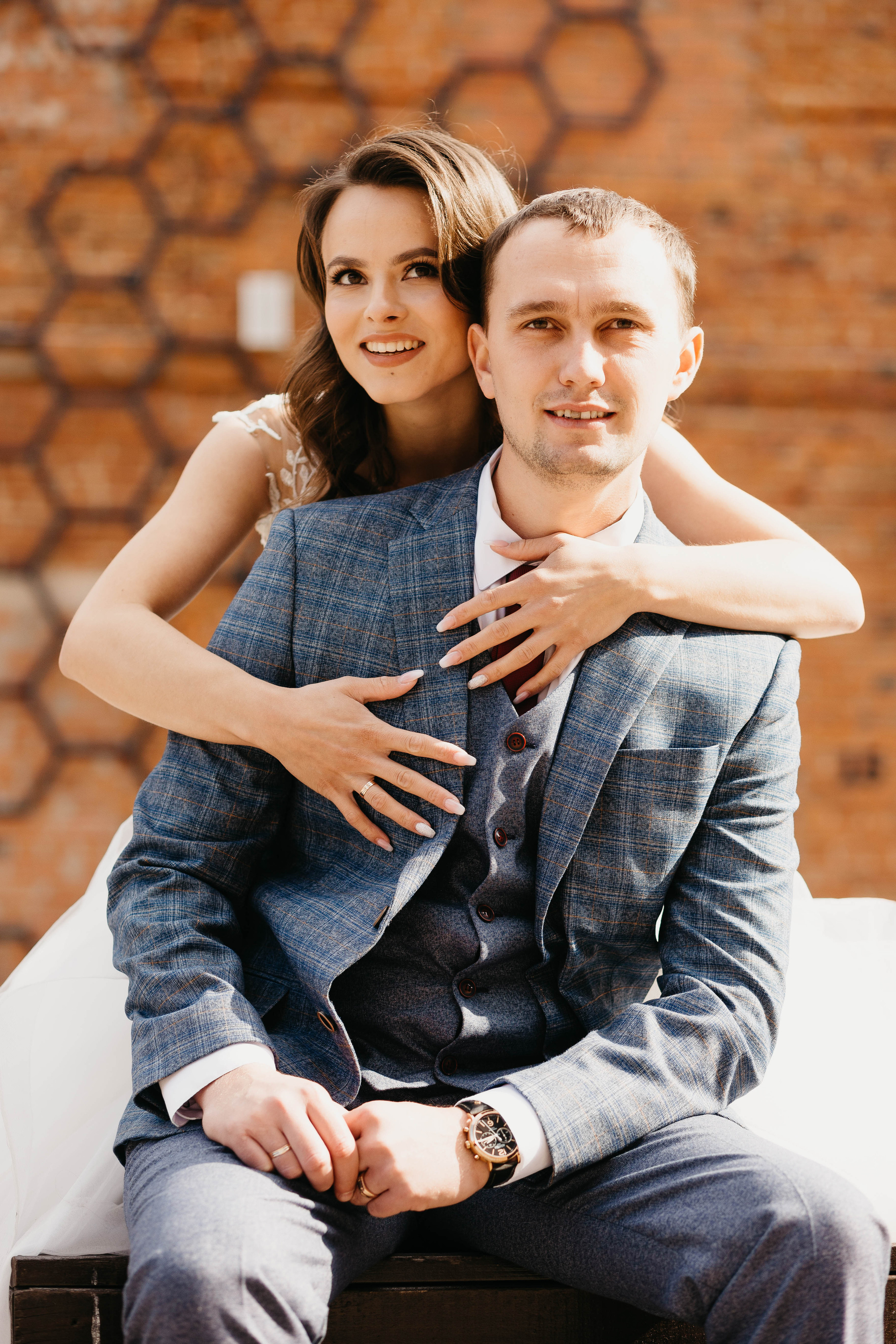 Фотопрогулка на свадьбе в городе. Свадебный фотограф Калуга Москва Диана Румянцева