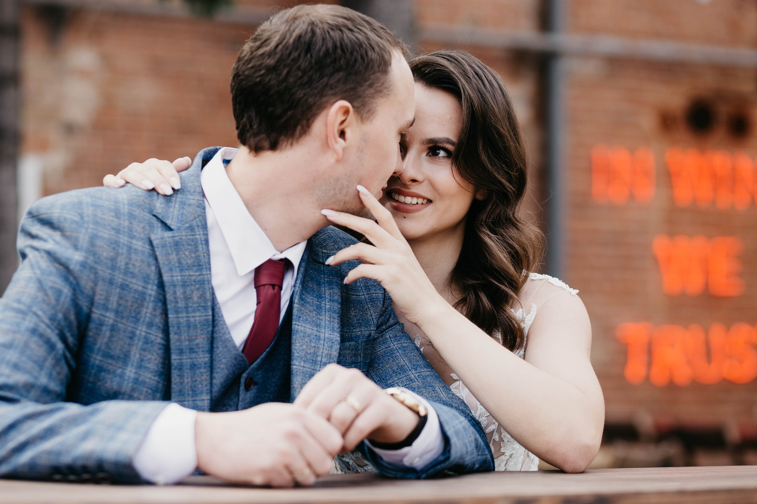 Фотопрогулка на свадьбе в городе. Свадебный фотограф Калуга Москва Диана Румянцева