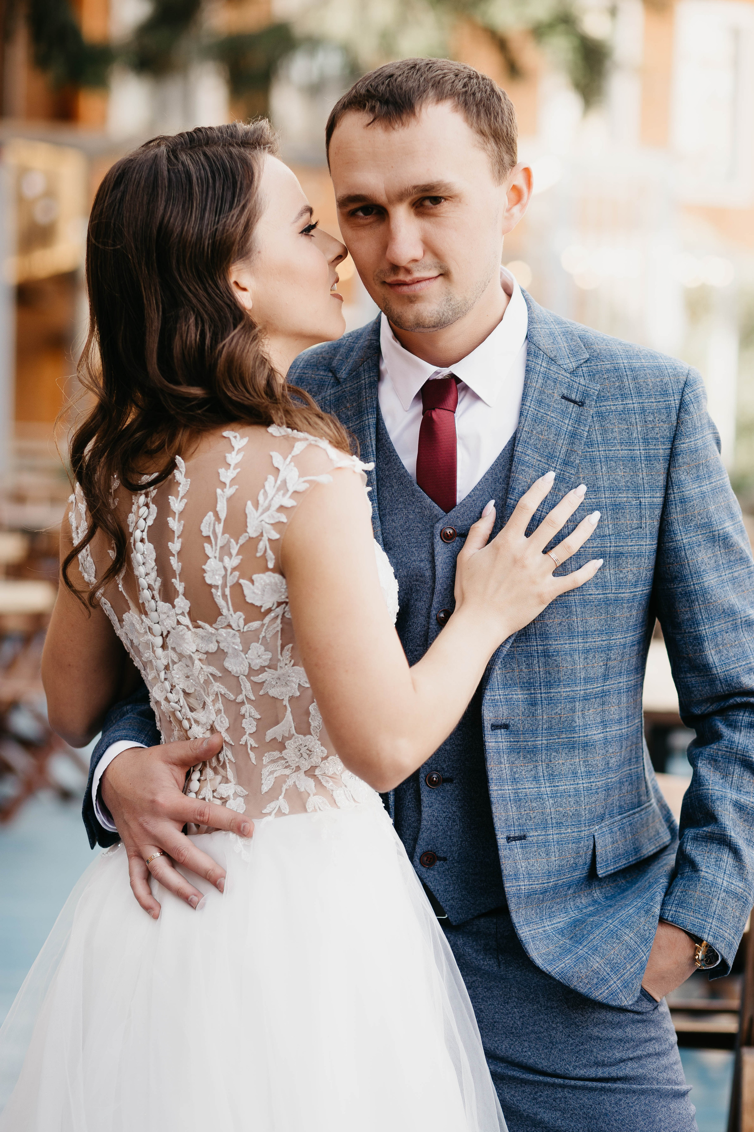 Фотопрогулка на свадьбе в городе. Свадебный фотограф Калуга Москва Диана Румянцева