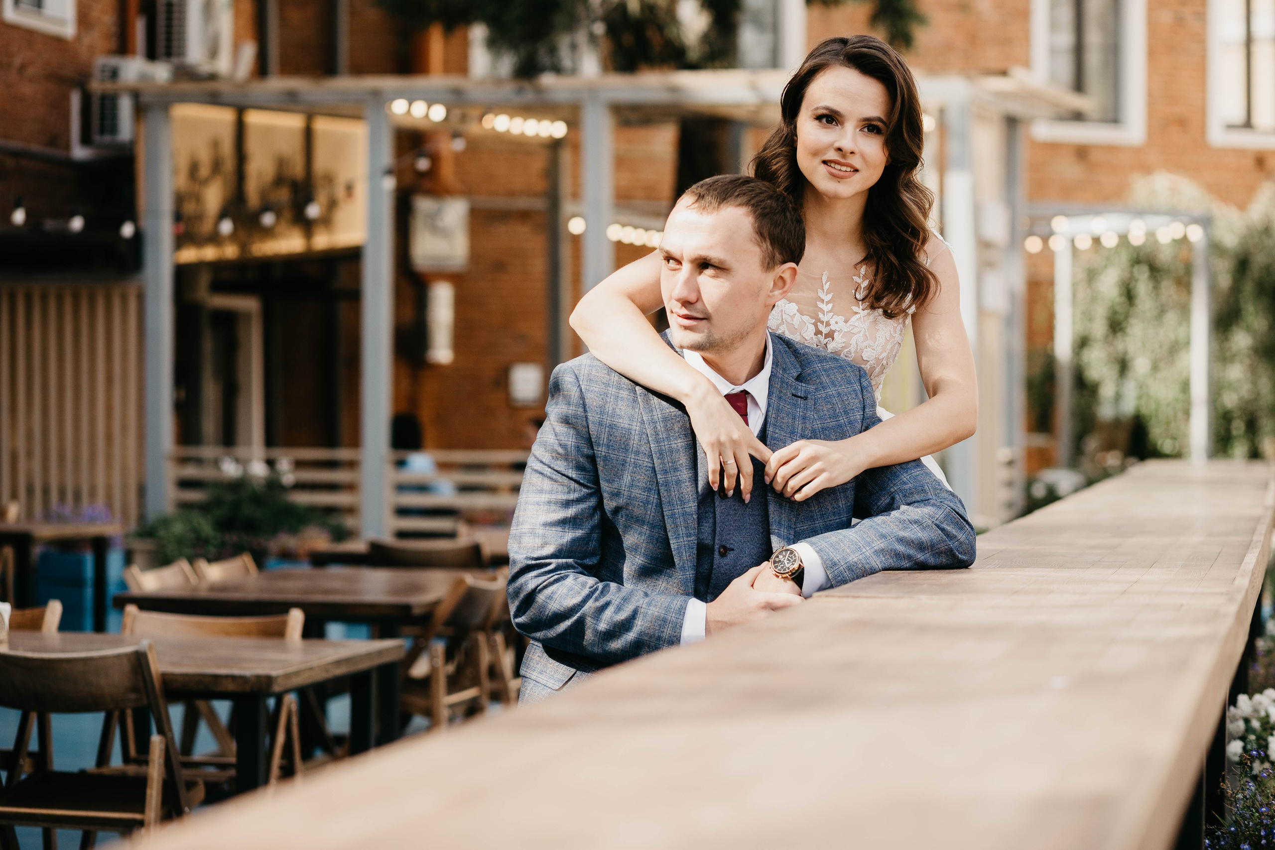 Фотопрогулка на свадьбе в городе. Свадебный фотограф Калуга Москва Диана Румянцева