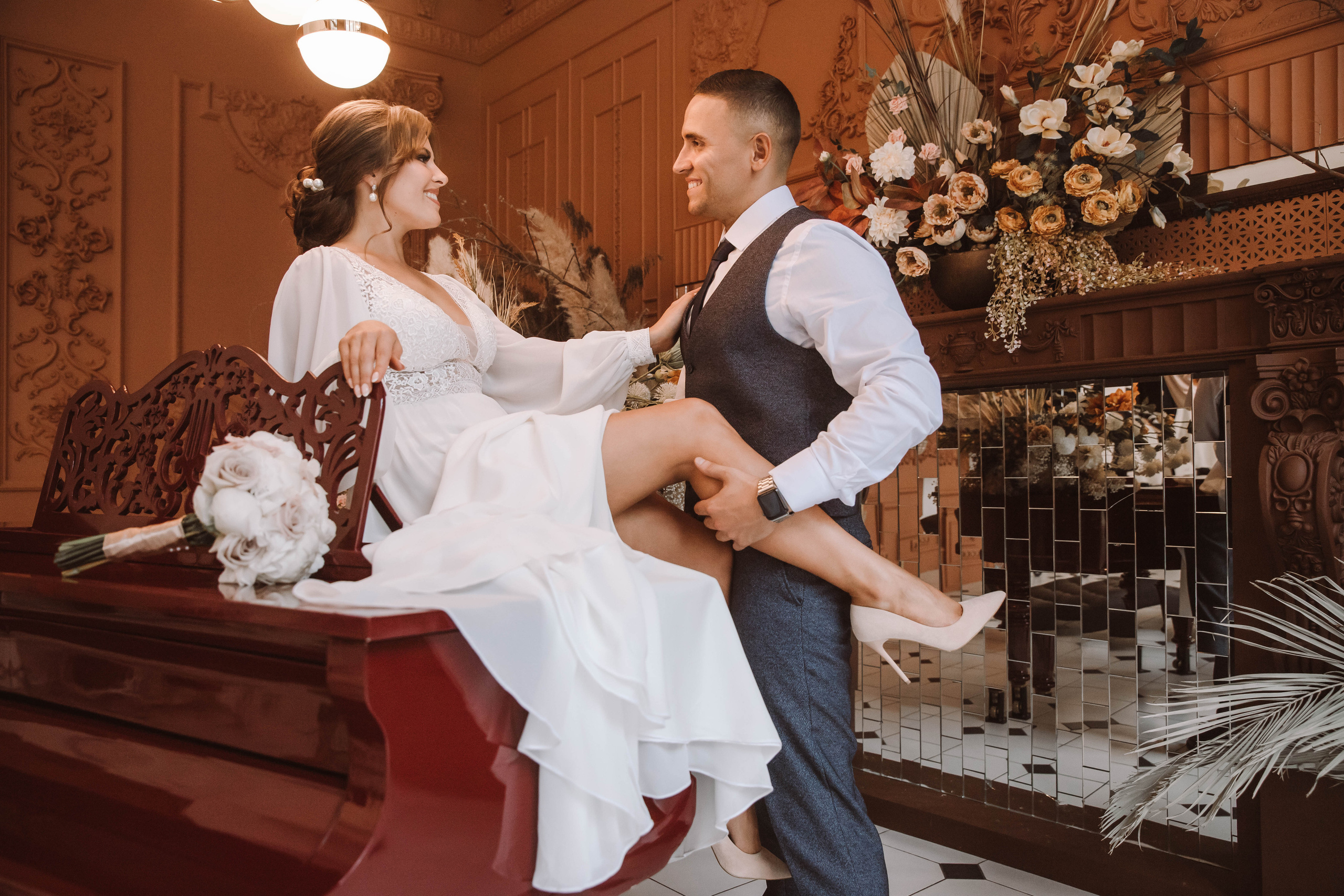 Свадьба в студии. Свадебный фотограф Калуга Москва Диана Румянцева