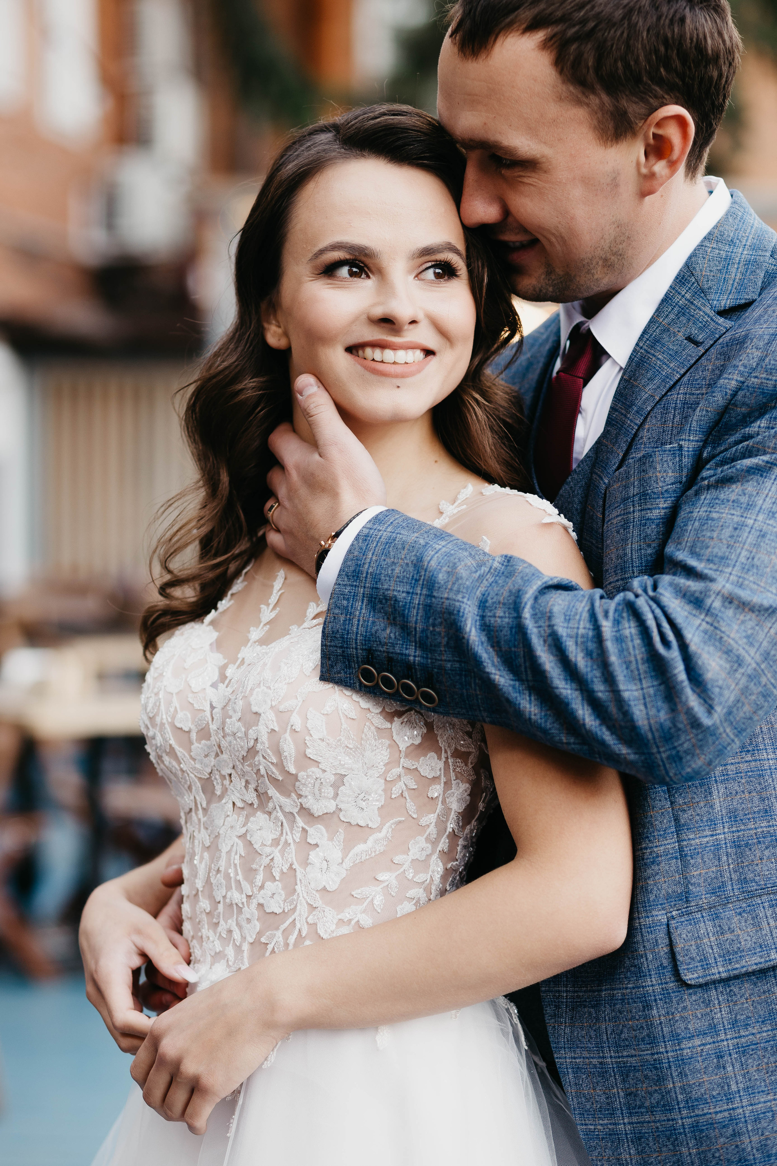 Фотопрогулка на свадьбе в городе. Свадебный фотограф Калуга Москва Диана Румянцева