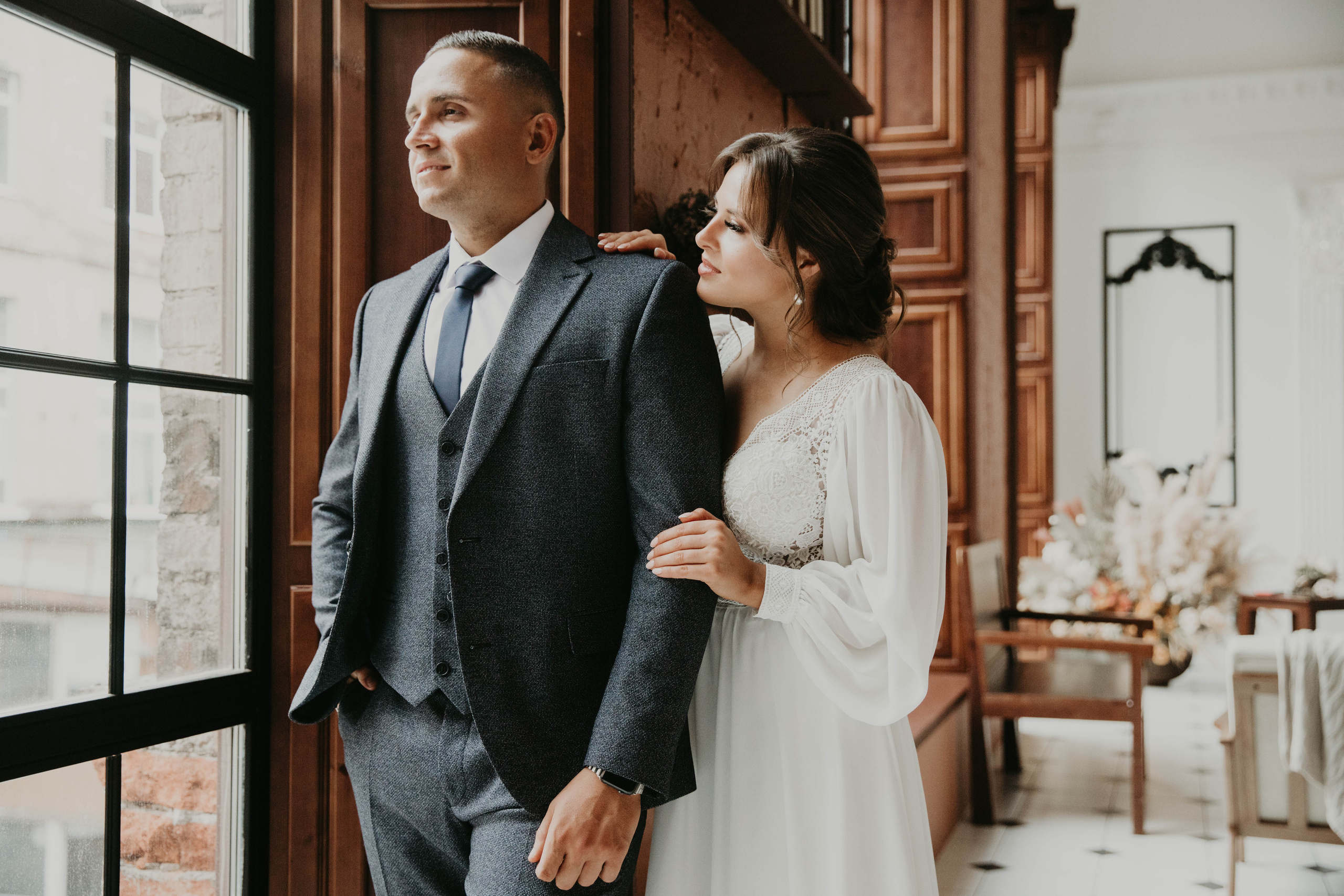 Свадьба в студии. Свадебный фотограф Калуга Москва Диана Румянцева