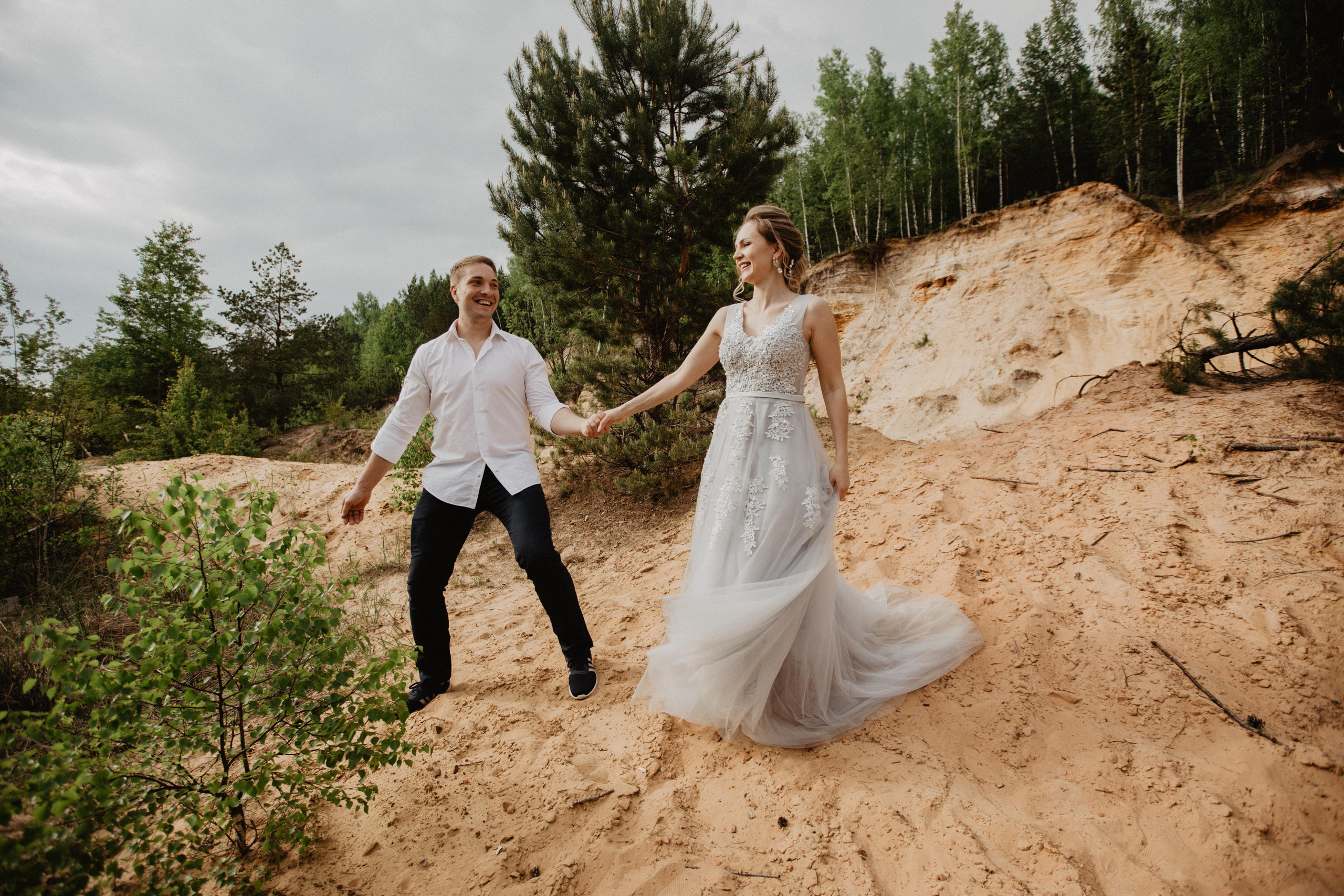 Свадебные фотографии на природе. Свадебный фотограф Калуга Москва Диана Румянцева