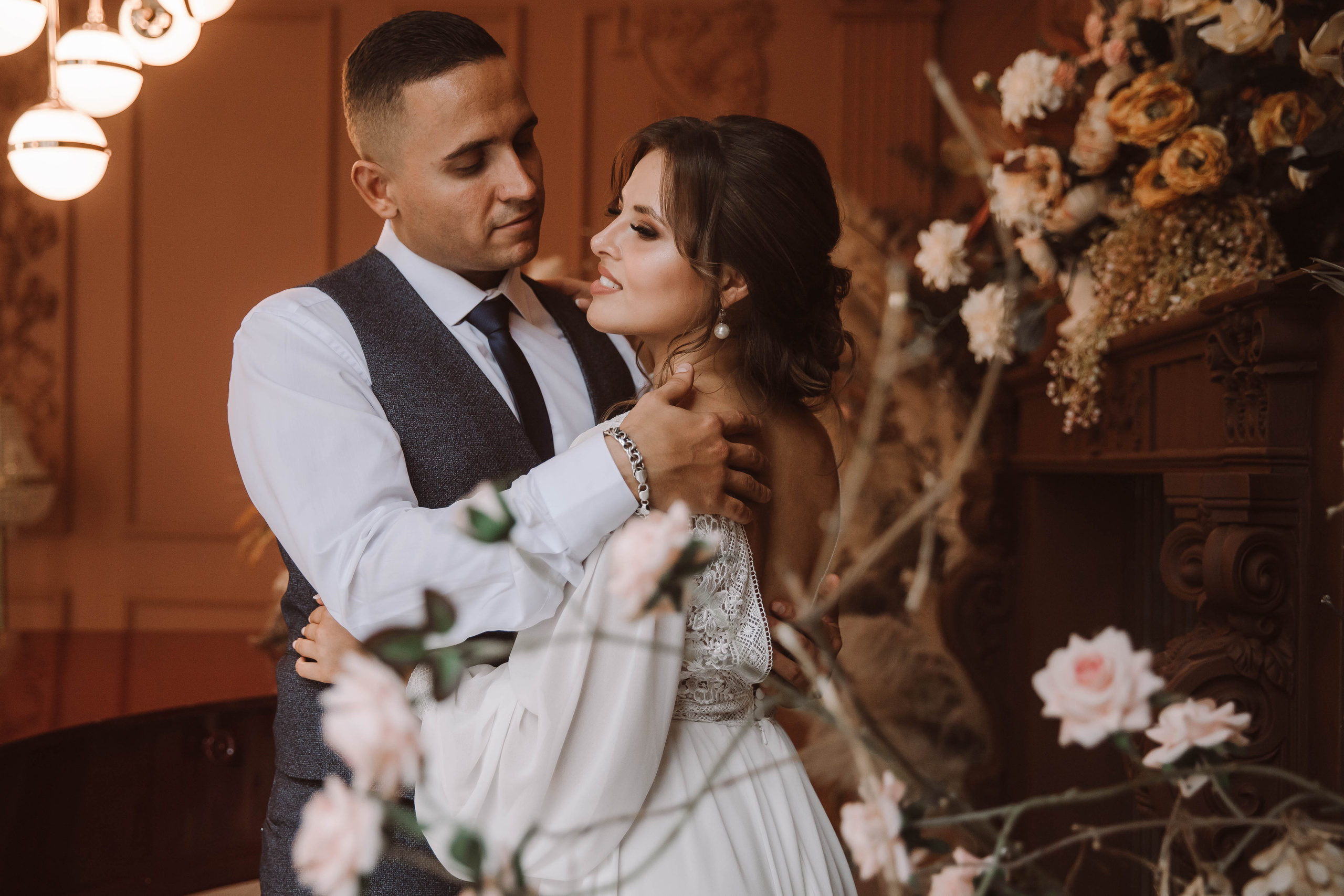 Свадьба в студии. Свадебный фотограф Калуга Москва Диана Румянцева