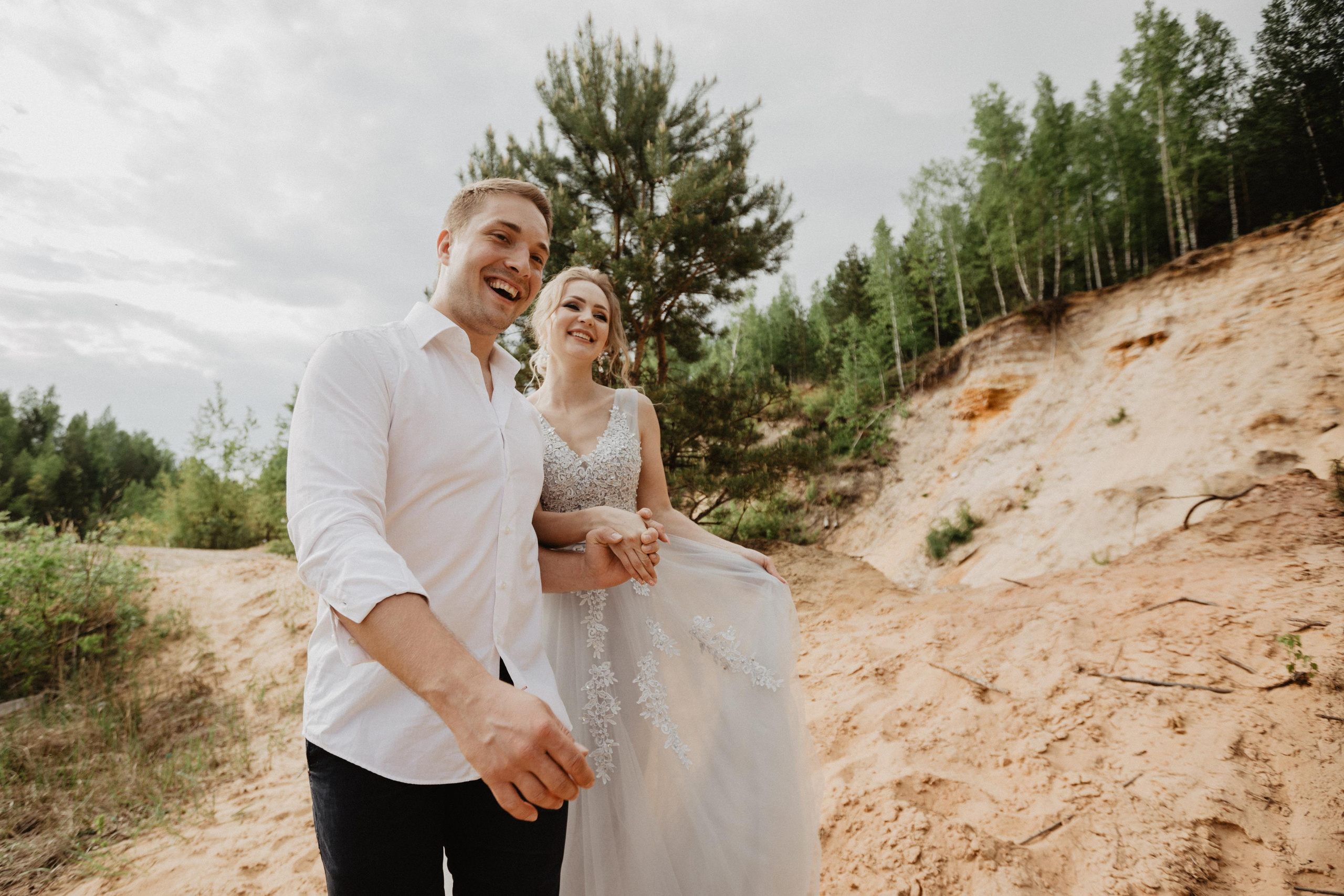 Свадебные фотографии на природе. Свадебный фотограф Калуга Москва Диана Румянцева