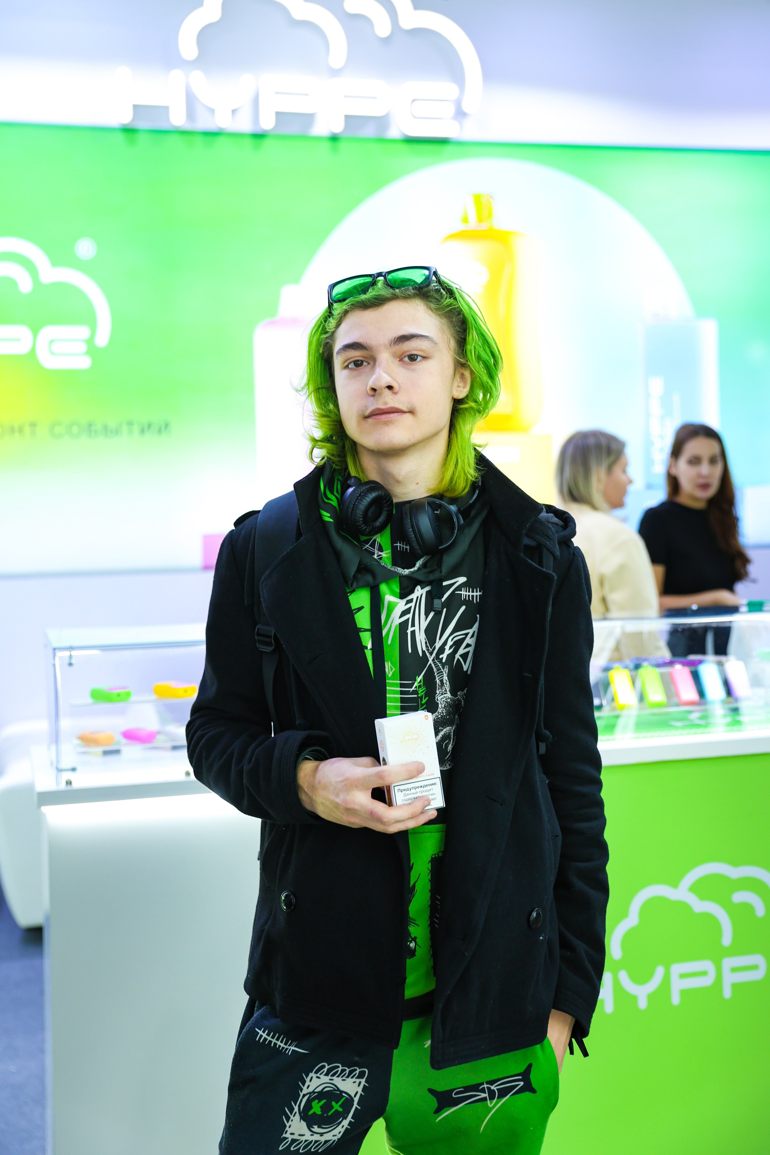 Стенд Hyppe на Vape Club Show. Фотограф Дарья Попова