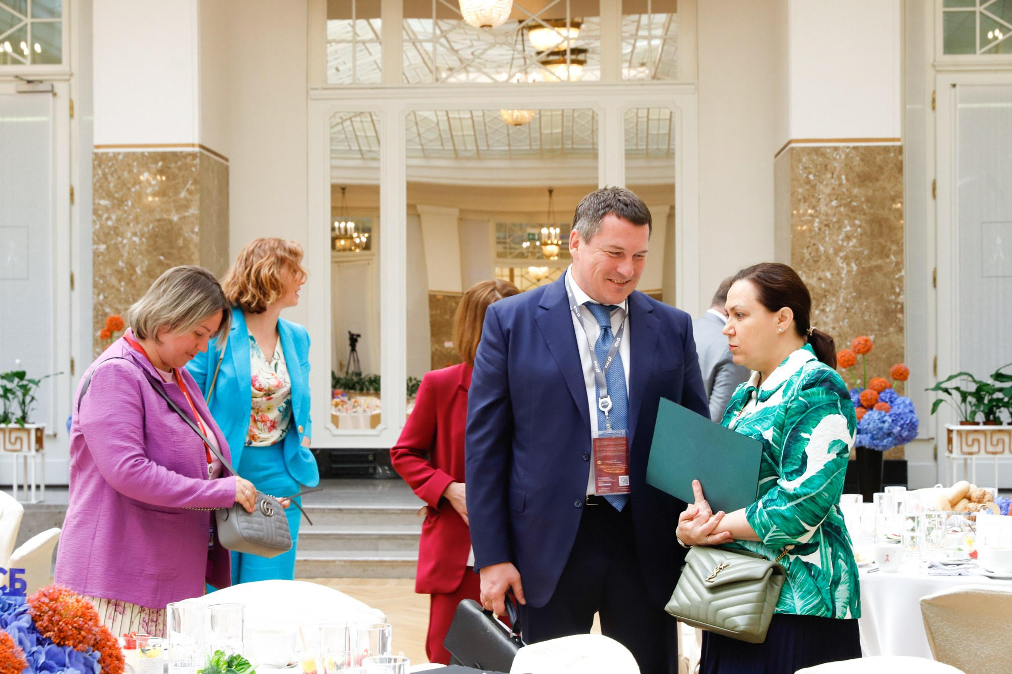 Бизнес-завтрак ПСБ в рамках ПМЭФ. Фотограф Дарья Попова