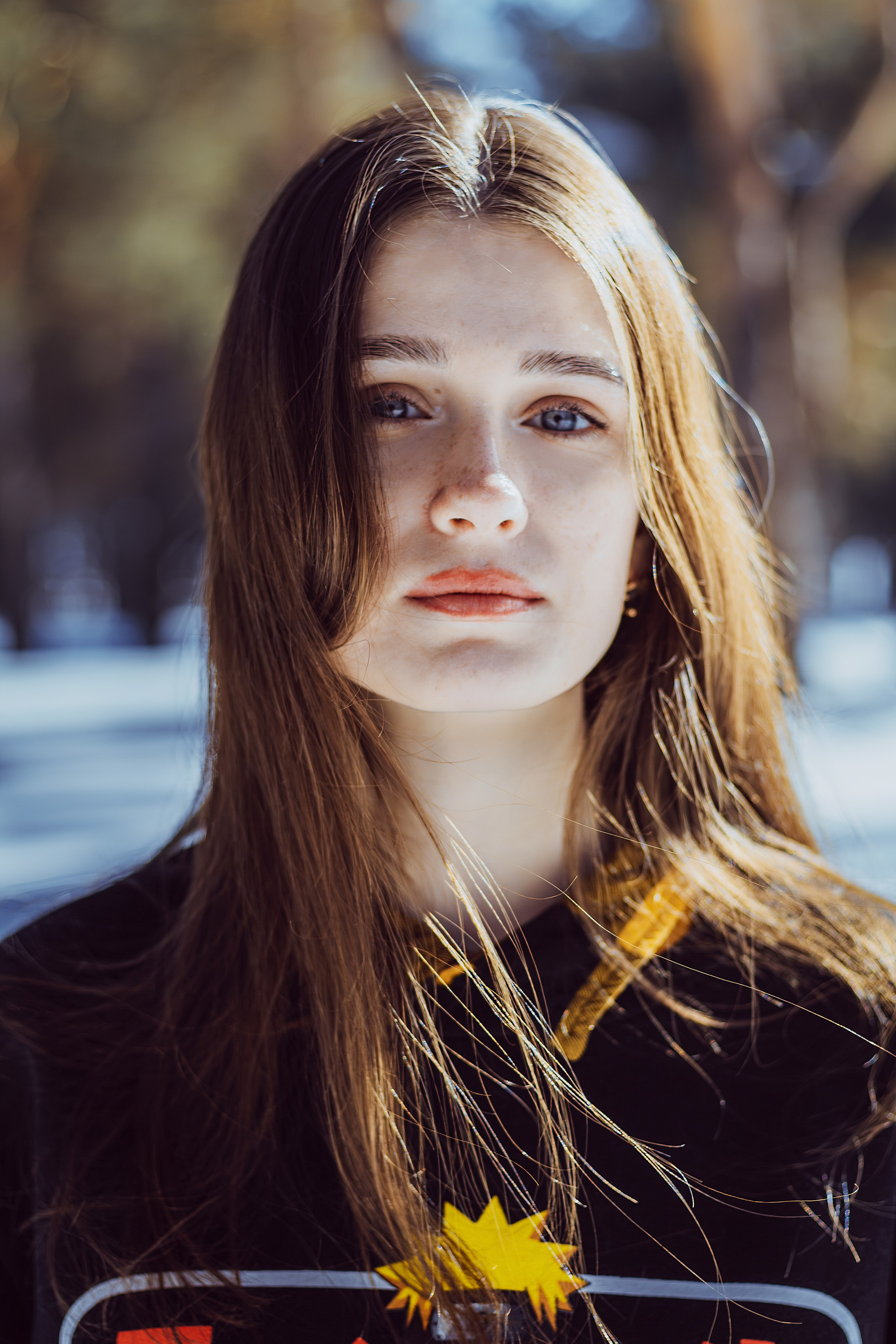 Зима. Фотограф в Новокузнецке