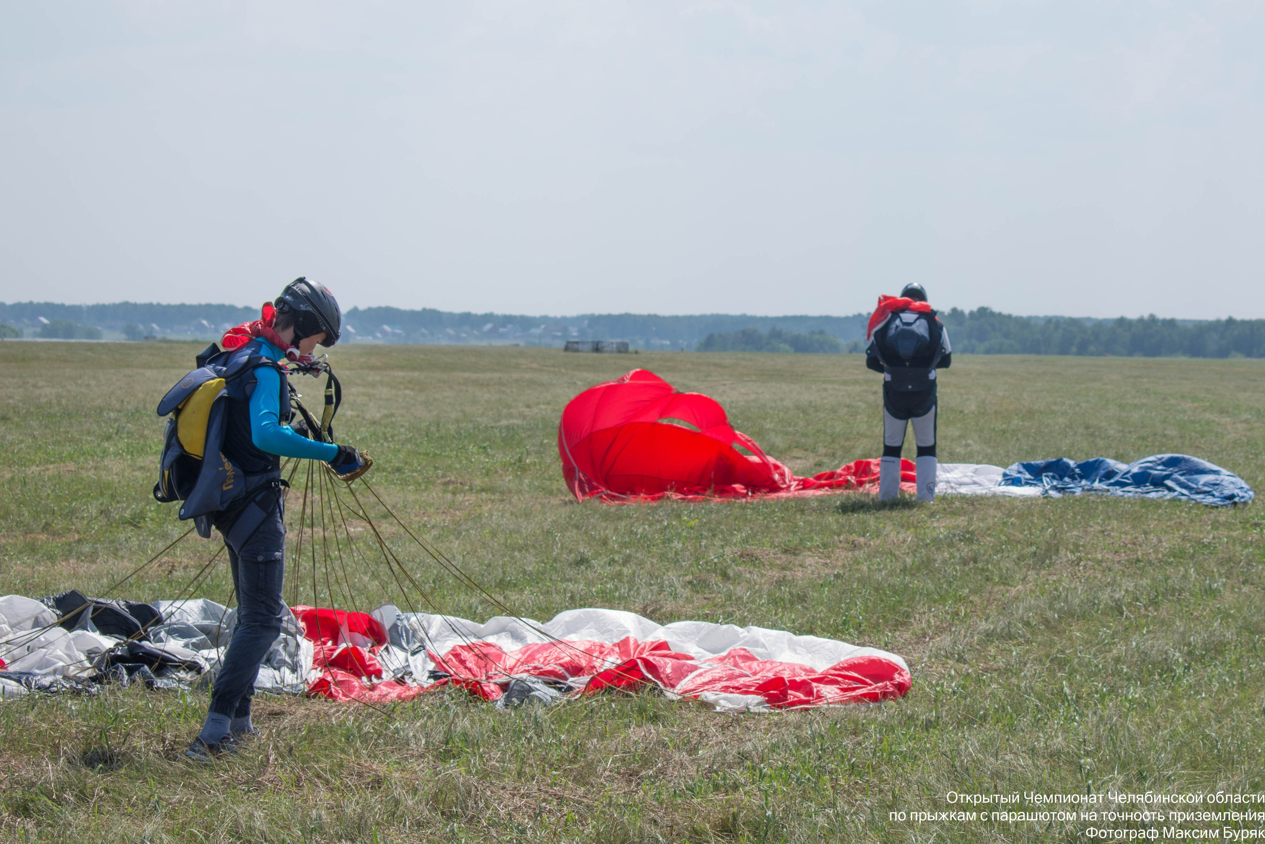 Парашютный спорт. Фотограф Максим Буряк