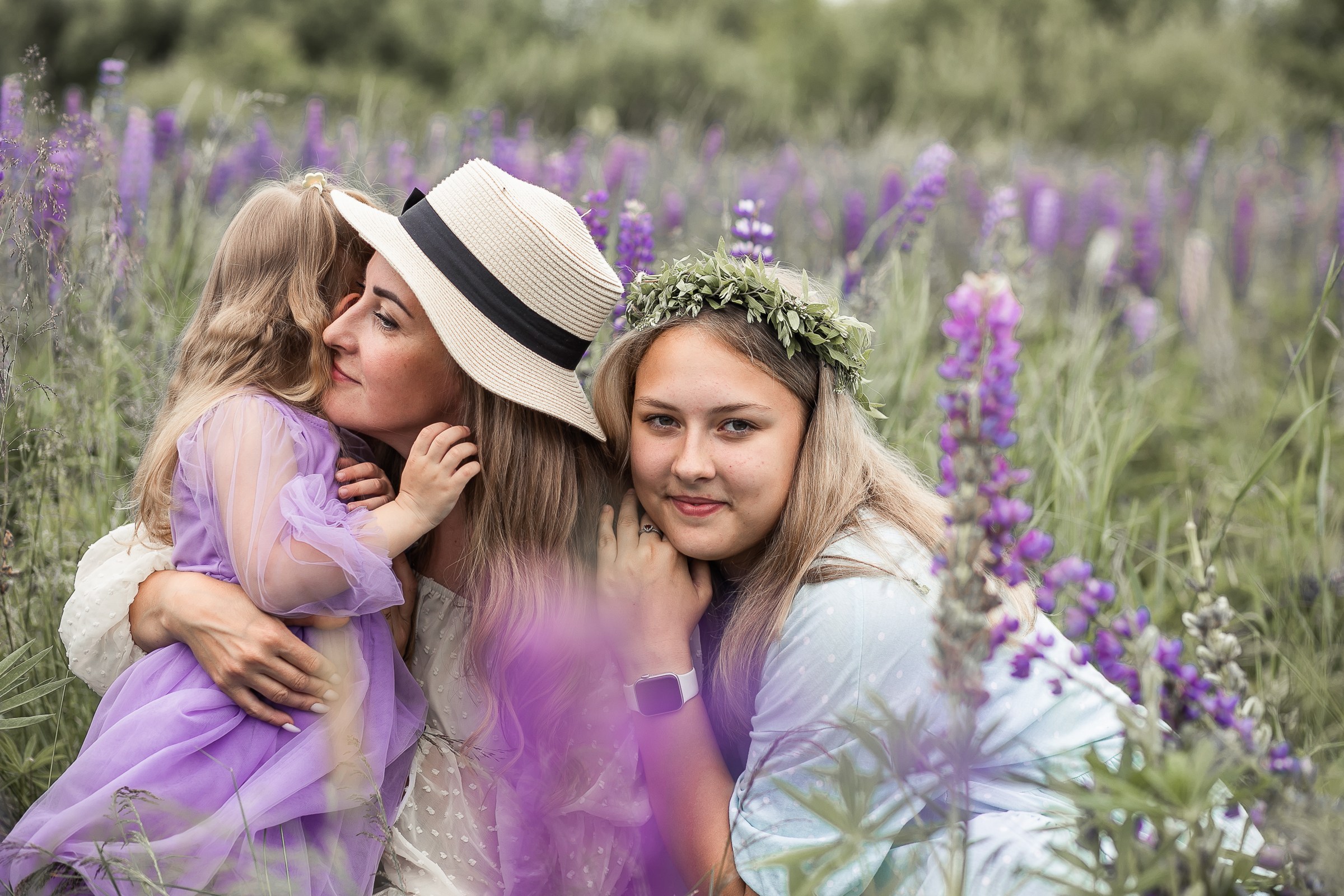 Екатерина, Алена и Анастасия. Свадебный и семейный фотограф в Колпино и СПб Юлия Папанова