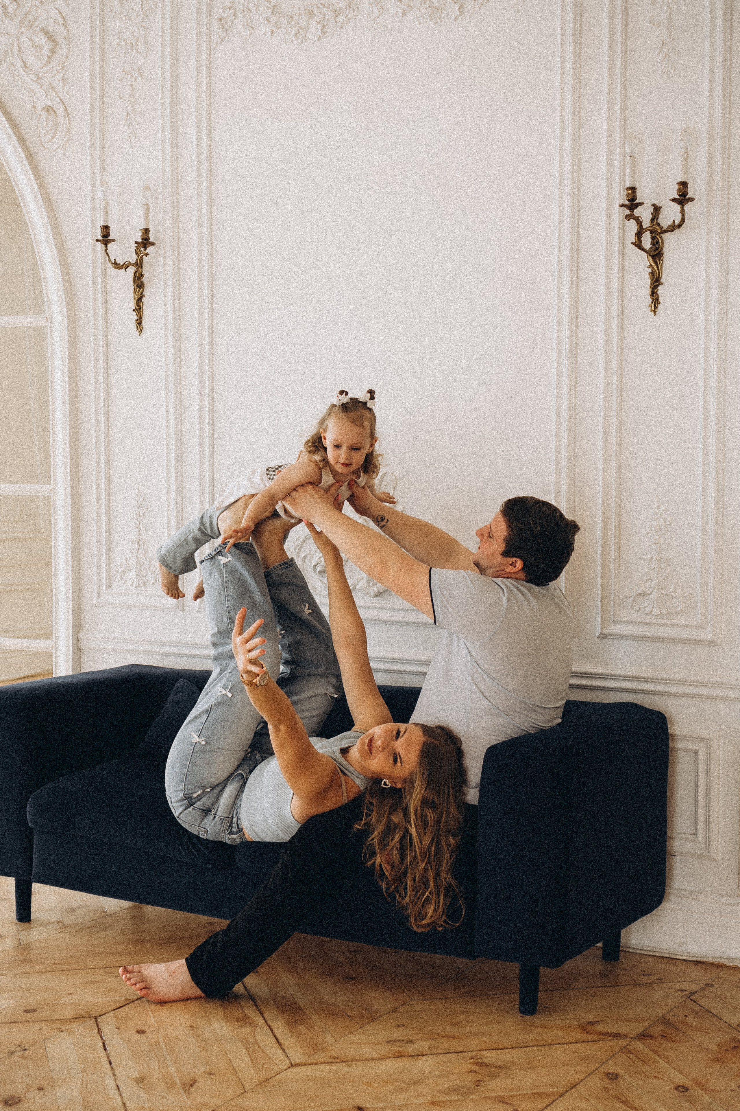 Семейная история в студии. Профессиональный фотограф, Санкт-Петербург — Виктория Богомолова