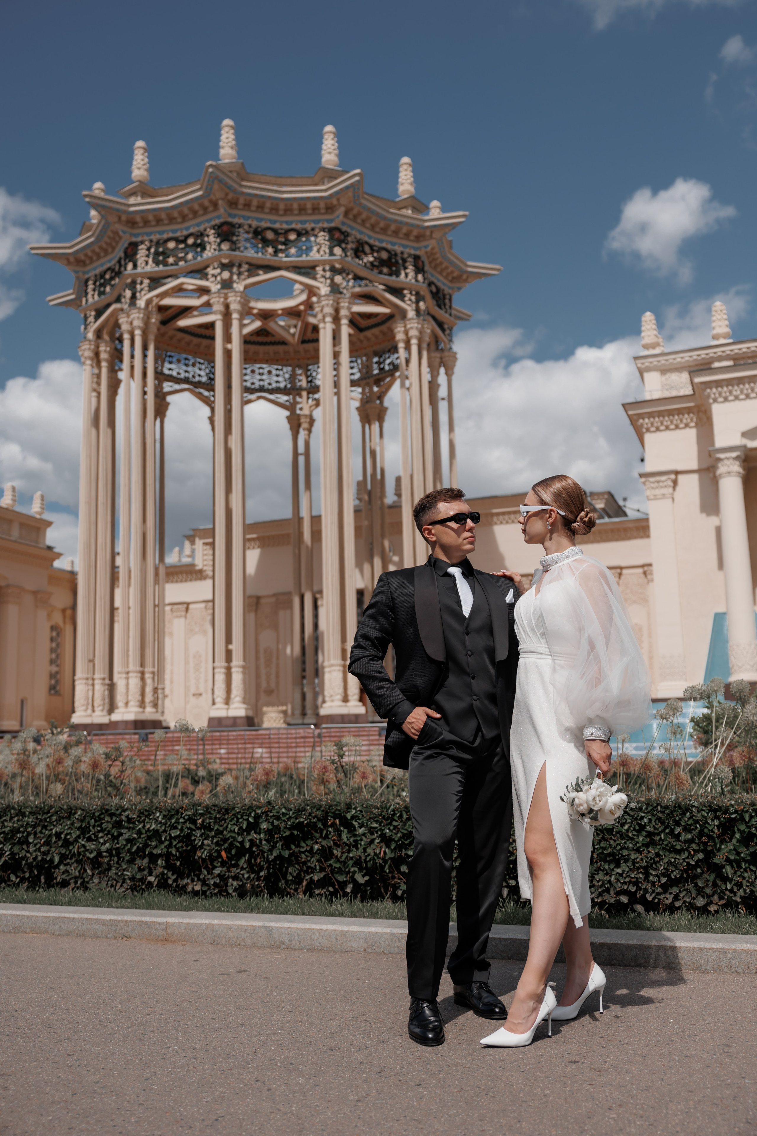 Анна и Сергей, Особняк Муравьевых-Апостолов, прогулка по ВДНХ, ресторан «Домик в саду». Свадебный и репортажный фотограф (Москва, Королев и другие)