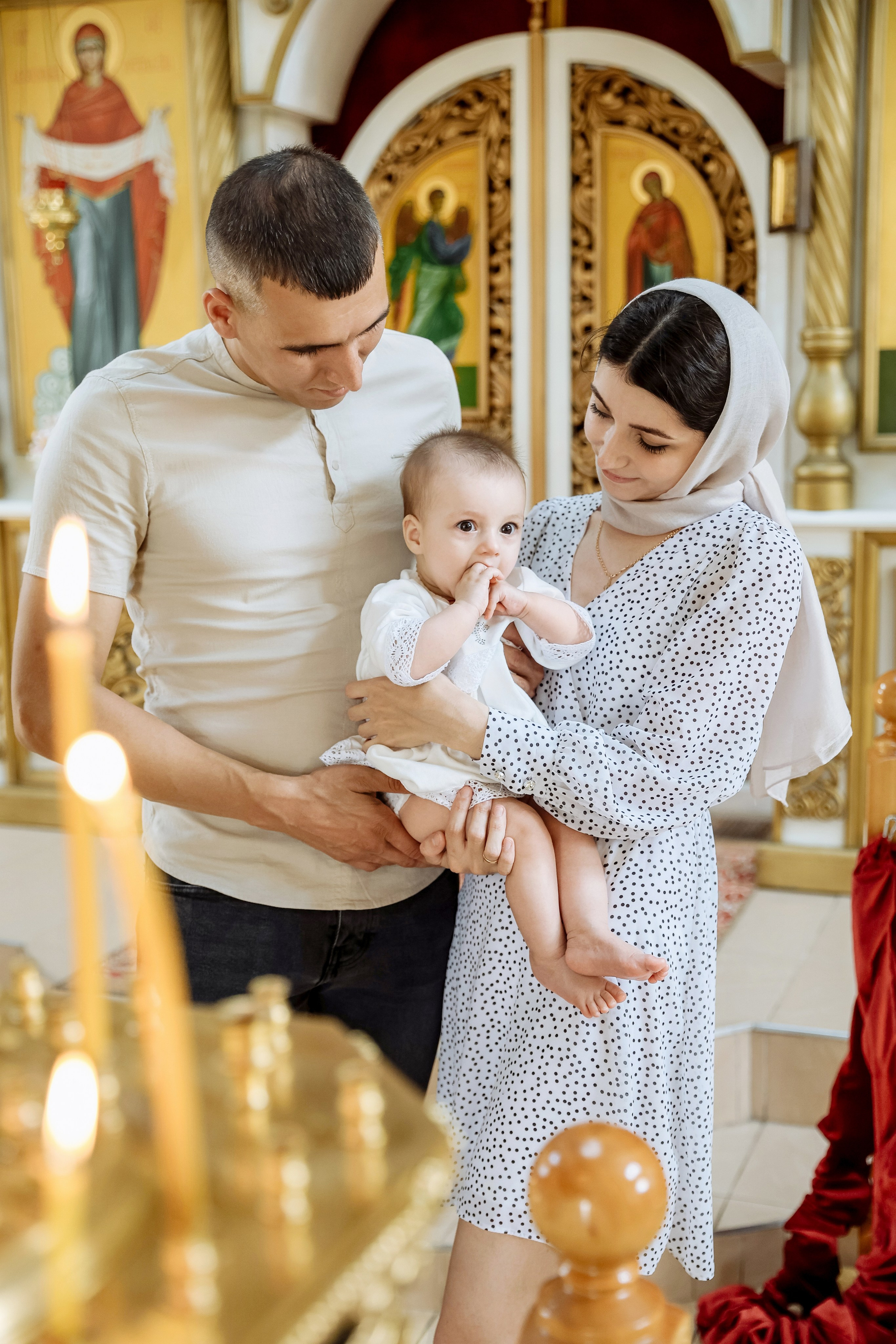 Крещение Виктории. Свадебный фотограф Ольга Гречко
