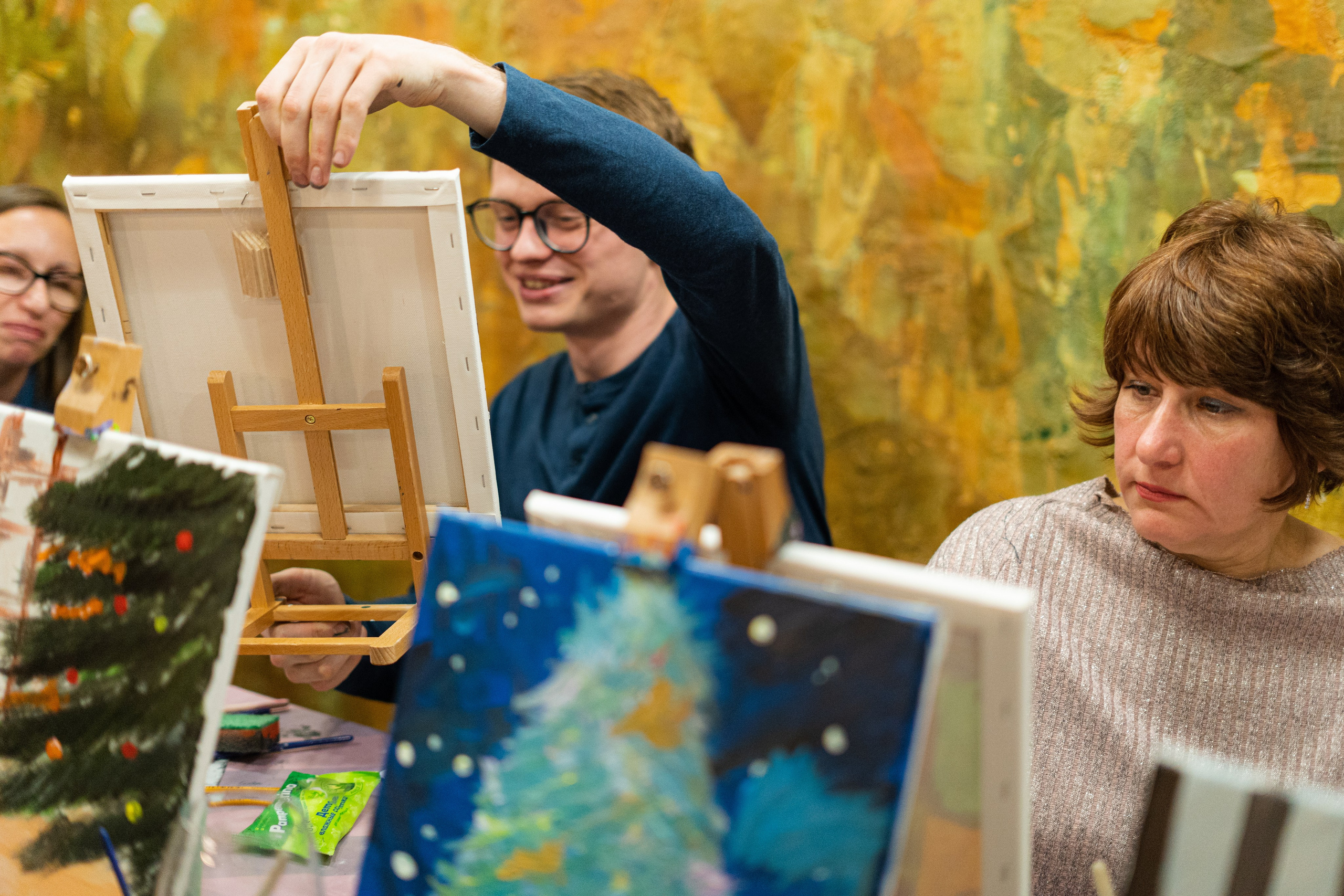 Корпоратив Teach Me Art 2. Портретный фотограф в Москве и Санкт-Петербурге Арина Чех