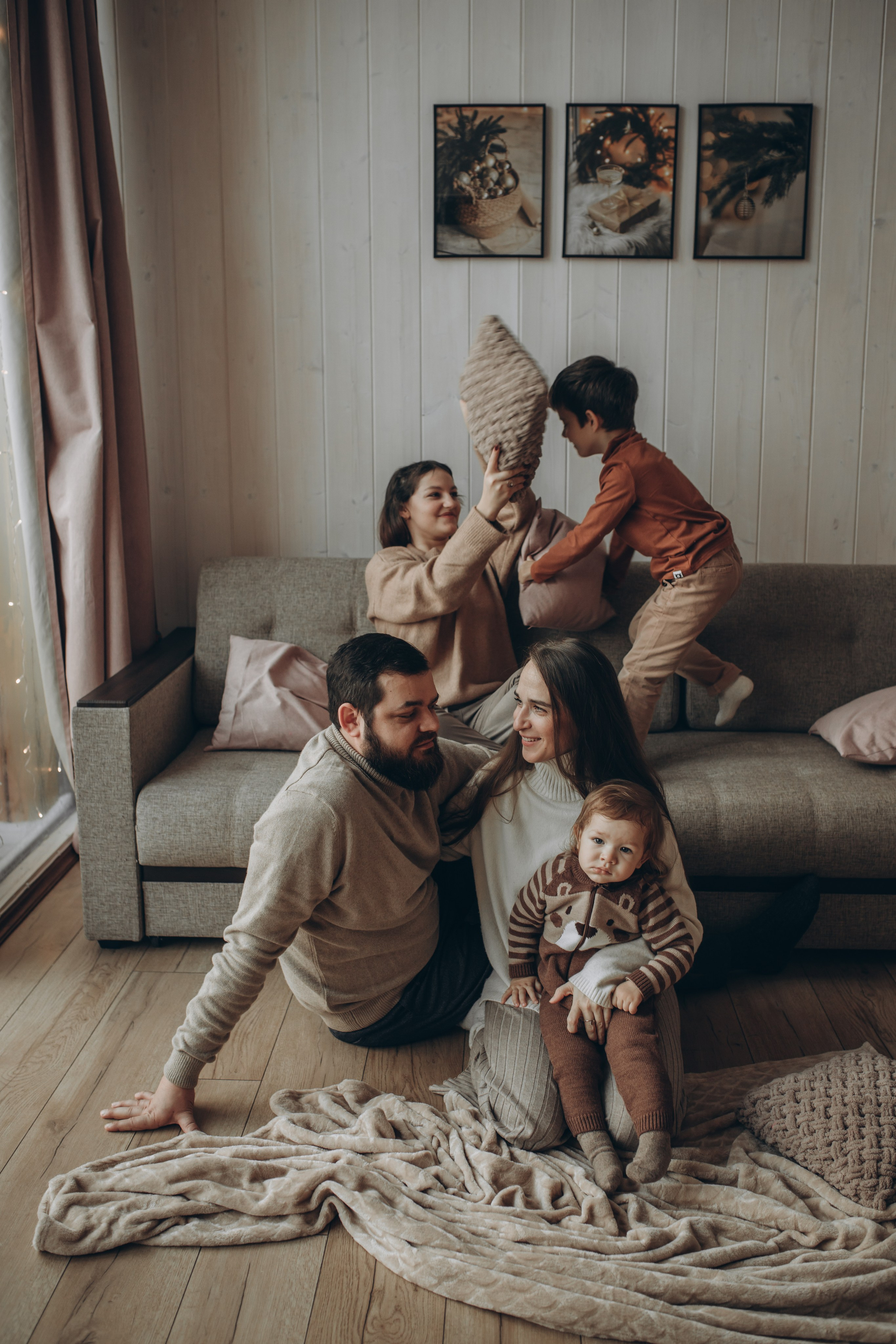 Сергеевы. Фотограф Ксюша Белоносова