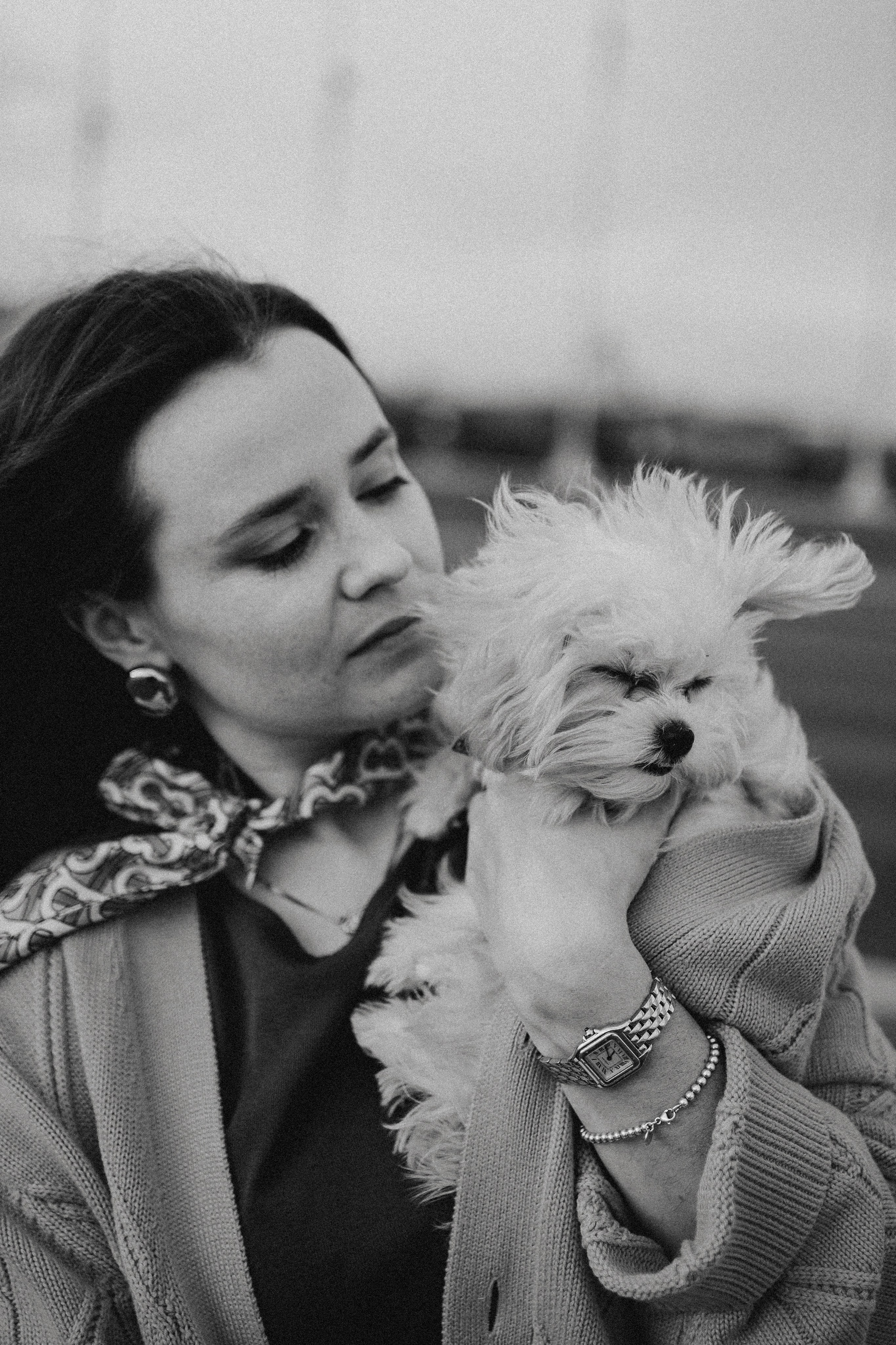 Оля и Бри. Фотораф — анималист Мария Шистка