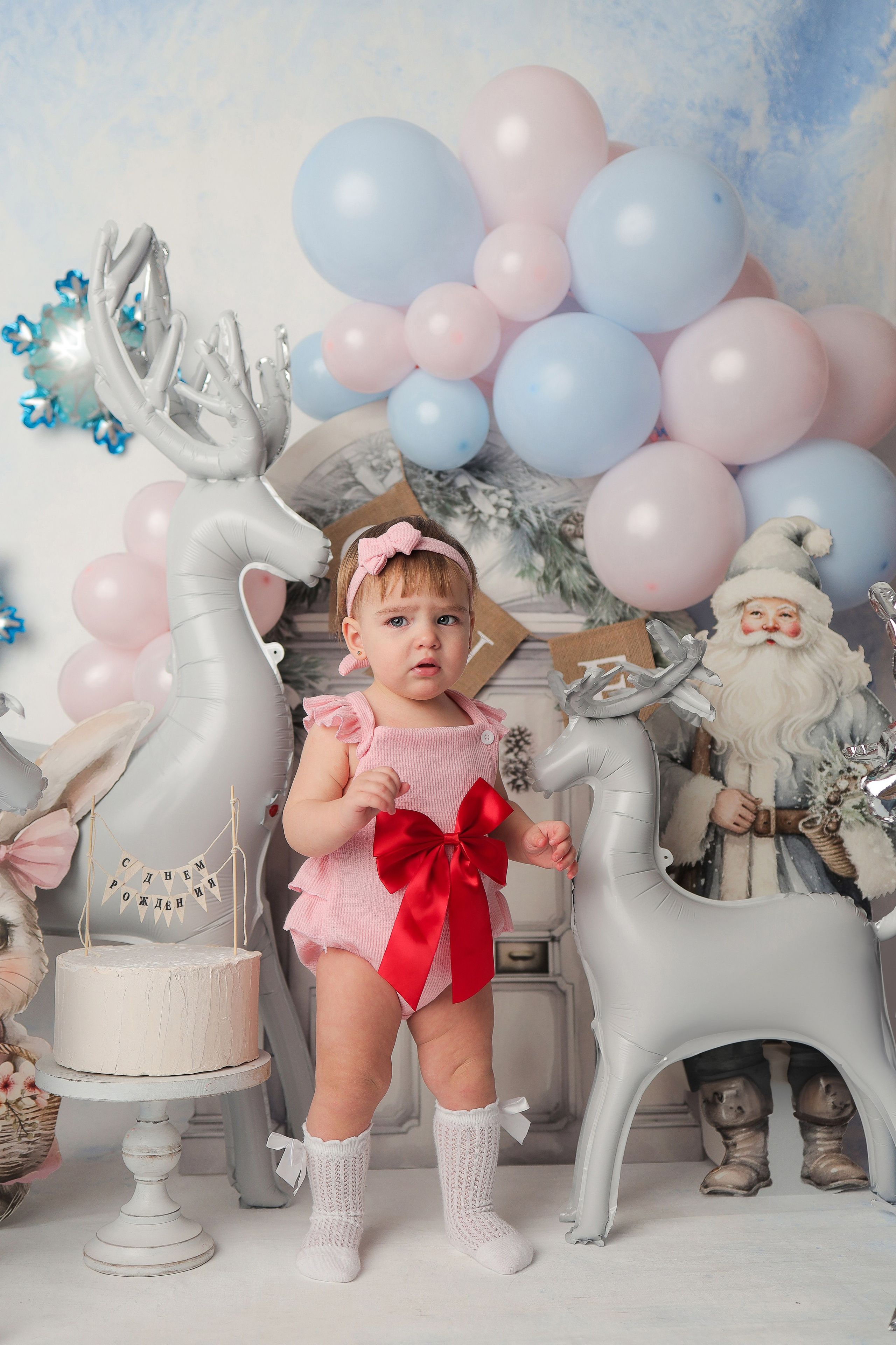 Полиночка, 1 годик. Фотограф новорожденных в Новокузнецке Анна Горошникова
