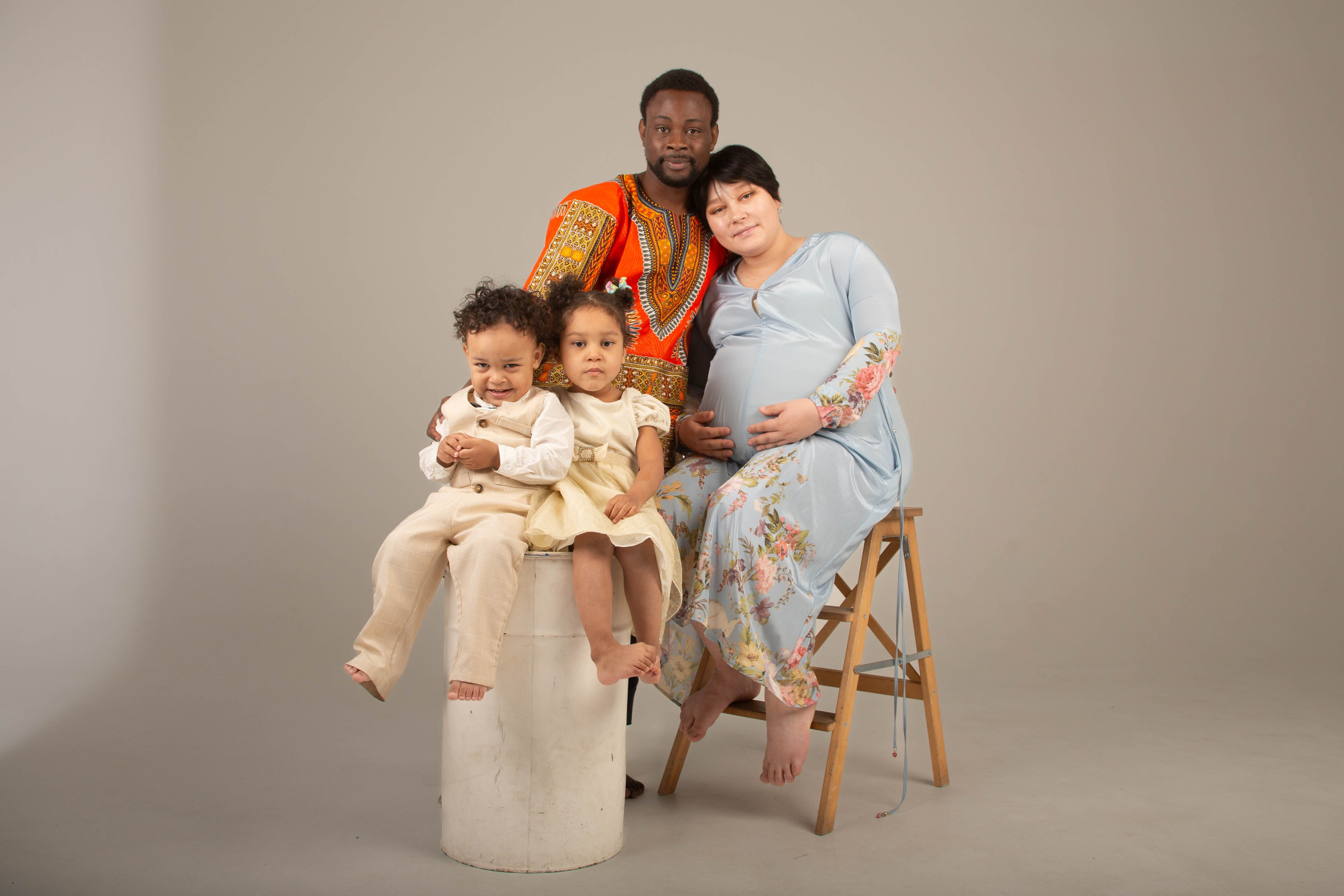 Мануэль и Кристина с детками. Фотограф Елена Бухонина Челябинск