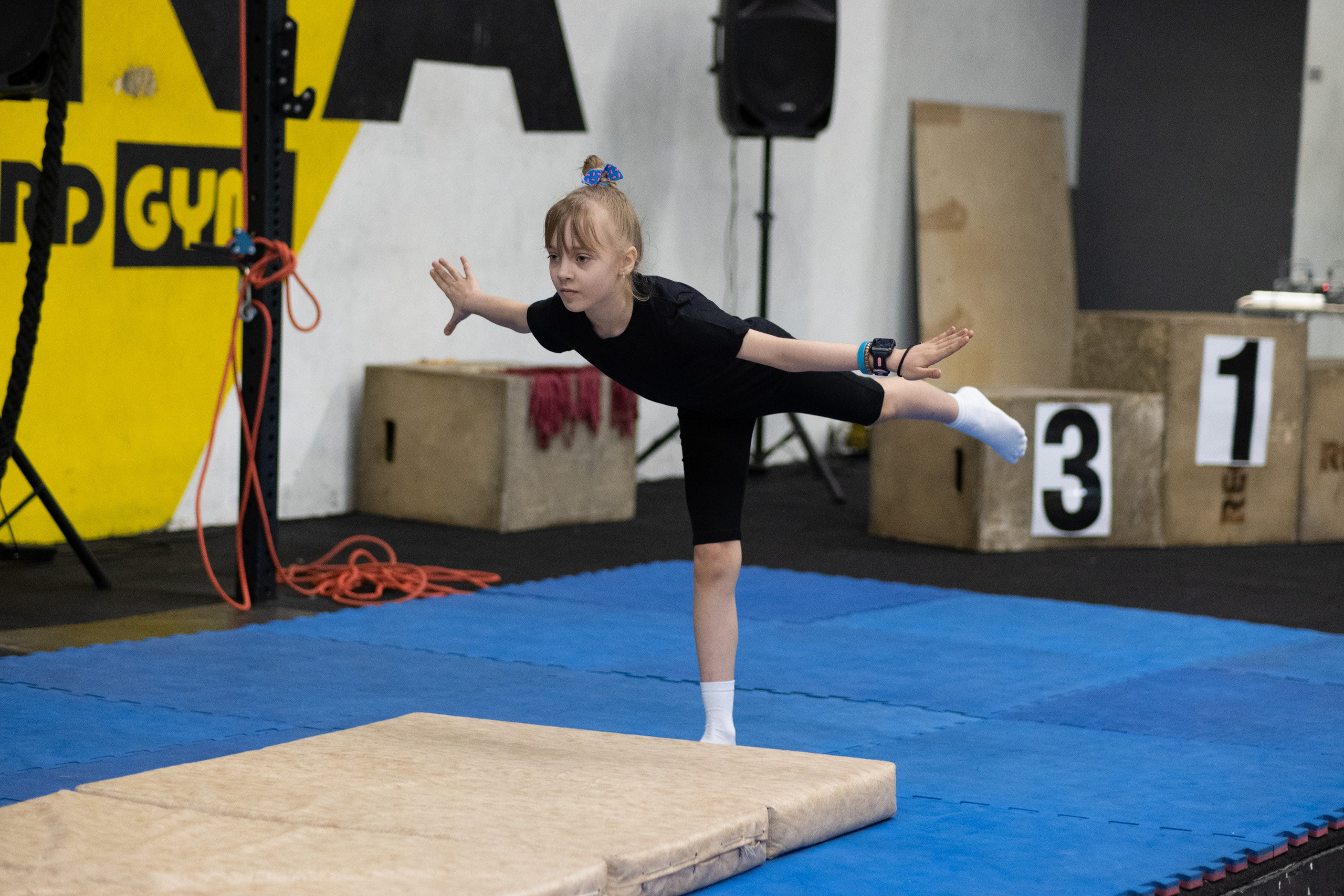 Внутриклубные соревнования по воздушной гимнастике 02.04.23
