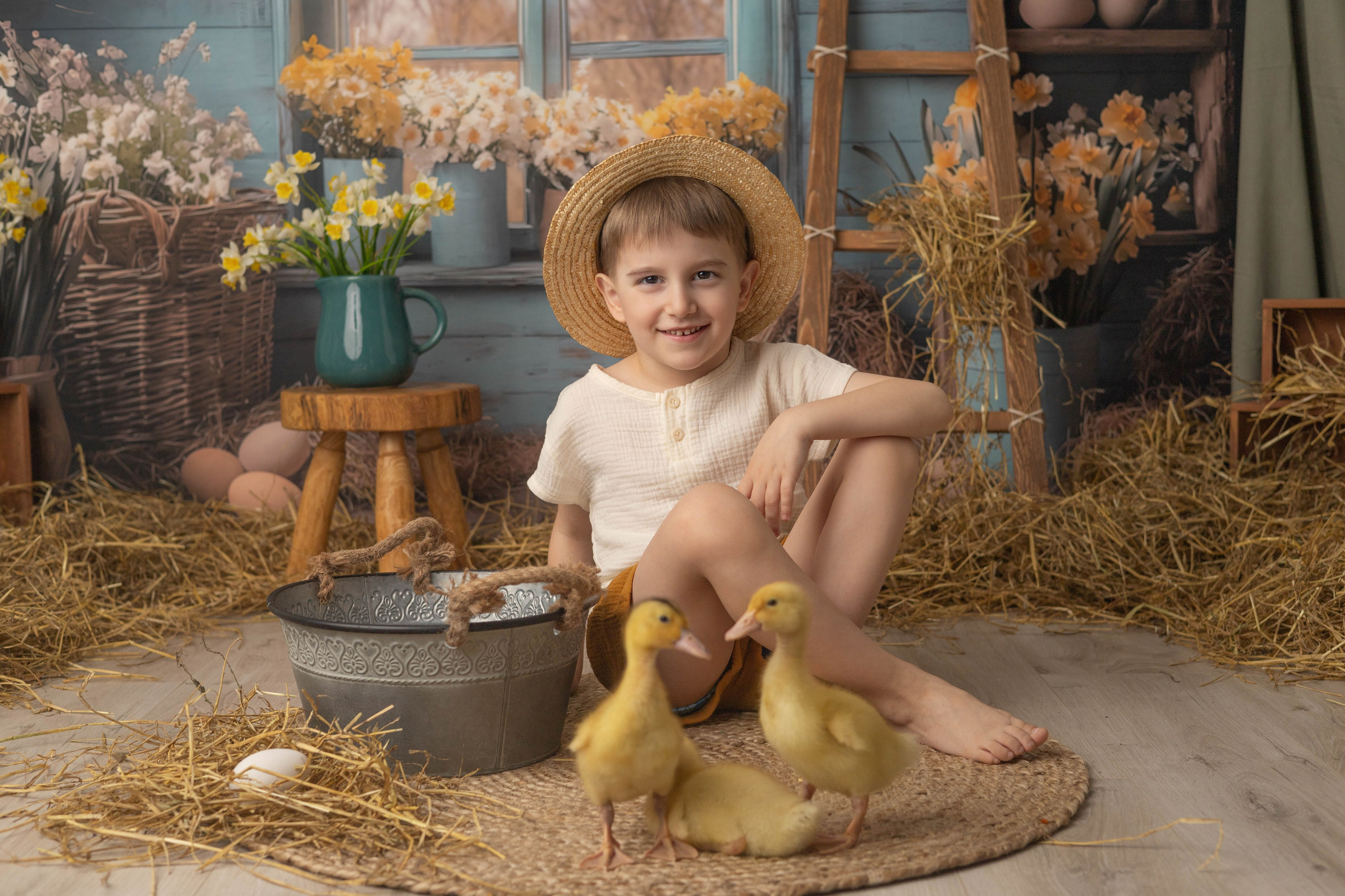 «Пасхальный». «Вкадре» — фотосессия новорожденных Тула | детский фотограф в Туле