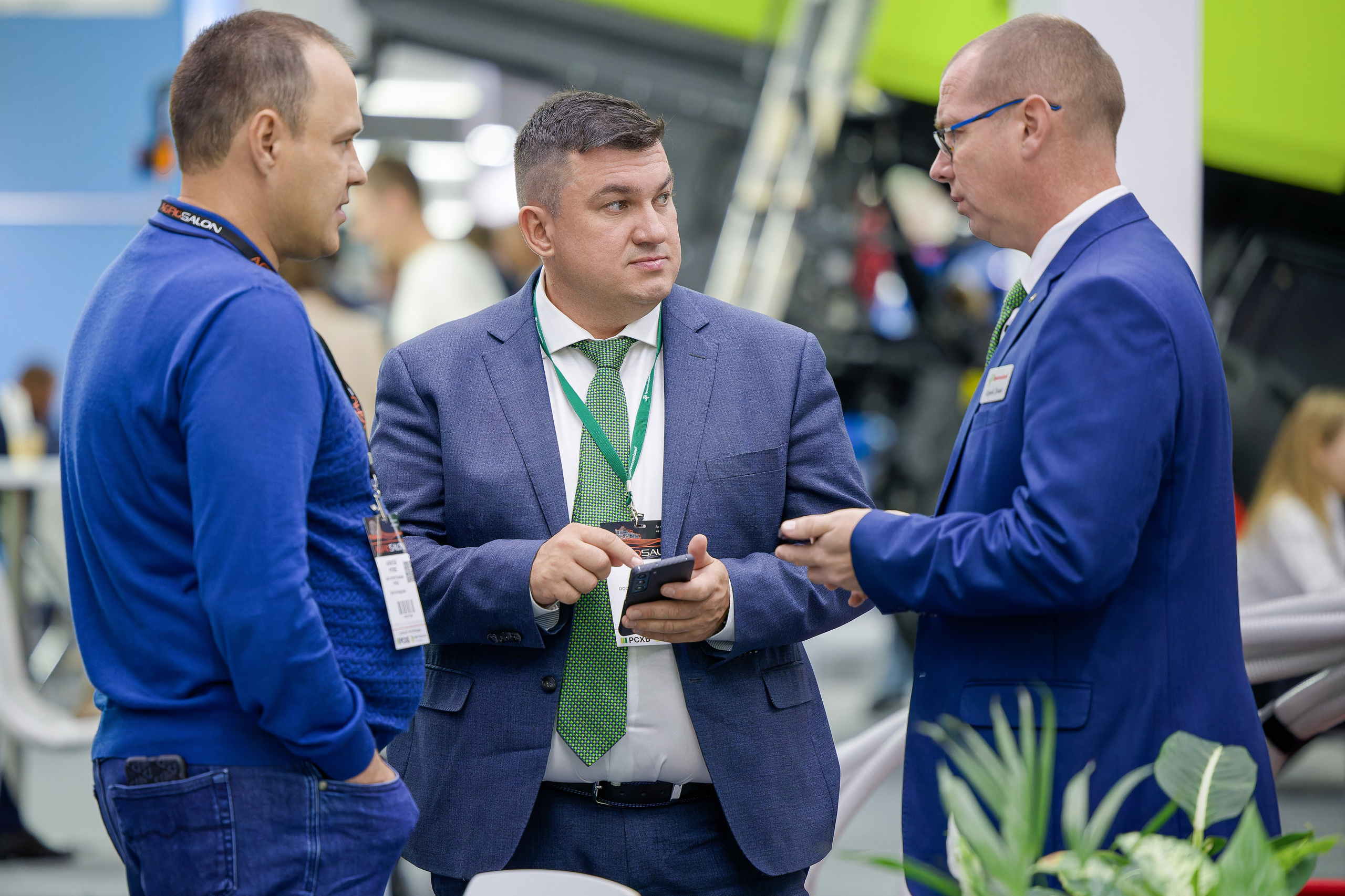 Работа стенда. Агросалон. Репортажный фотограф в Москве Екатерина Якель